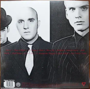 <u>PRESSING INFO</u><br><table class=inf_press><tbody><tr class=inf_info><td class=inf_title>Album:</td><td class=inf_info> Crimson on 180g Black (Vagrant 20th Anniversary)  </td></tr>
    <td class=inf_title>Pressing:</td><td> Third Pressing /??  </td></tr>
    <td class=inf_title>Release Date:</td><td> Feb. 8th 2017  </td></tr>
    <td class=inf_title>Album Pressed:</td><td> 2017  </td></tr>
    <td class=inf_title>Label:</td><td> Vagrant Records/BMG VR4404  </td></tr>
    <td class=inf_title>Insert:</td><td> Double Sided Glossy  </td></tr>
    <td class=inf_title>Barcode:</td><td> 4 050538-230123  </td></tr>
    <td class=inf_title>Side A Matrix:</td><td> ALKALINE TRIO-CRIMSON SP VR 4404 A plush v  </td></tr>
    <td class=inf_title>Side B Matrix:</td><td> THE ALKALINE TRIO-CRIMSON VR 4404 B plush v  </td></tr>
    <td class=inf_title>&nbsp;</td><td> <a href=https://www.discogs.com/release/9726458 target=_blank rel=noopener noreferrer>View This Release on Discogs</a>  </tr></tbody></table>
<br><u>PRICING</u><span class='less' style='padding-left: 8px; color: var(--font-colour_grey);'>(prices shown in USD)</span><br><table class='inf_press'><tbody><tr class='inf_info'>
            <td class='inf_title'>Last Sold:</td>
            <td>$79.99 (Feb 1, 2026)</td>
            </tr><tr class='inf_info'>
            <td class='inf_title'>History:</td>
            <td>
                <span class='price-low' title='Sold on Jan 21, 2024'>Low: <span class='price-value'>$22.00</span></span>
                <span class='price-separator'>|</span>
                <span class='price-avg'>Avg: <span class='price-value'>$95.93</span></span>
                <span class='price-separator'>|</span>
                <span class='price-high' title='Sold on Aug 26, 2020'>High: <span class='price-value'>$190.00</span></span>
            </td>
            </tr></tbody></table><br>    <br><br><u>TRACKLIST</u><br><table class='inf_tracks'><tbody><tr>
            <td class='inf_num'>A1</td>
            <td class='inf_trk'>Time To Waste</td>
            <td class='inf_len'>4:11</td>
            <td><a href='#' class='lyric-link' data-album-code='crimson' data-song-title='Time To Waste'>Lyrics</a></td></tr><tr>
            <td class='inf_num'>A2</td>
            <td class='inf_trk'>The Poison</td>
            <td class='inf_len'>2:04</td>
            <td><a href='#' class='lyric-link' data-album-code='crimson' data-song-title='The Poison'>Lyrics</a></td></tr><tr>
            <td class='inf_num'>A3</td>
            <td class='inf_trk'>Burn</td>
            <td class='inf_len'>4:05</td>
            <td><a href='#' class='lyric-link' data-album-code='crimson' data-song-title='Burn'>Lyrics</a></td></tr><tr>
            <td class='inf_num'>A4</td>
            <td class='inf_trk'>Mercy Me</td>
            <td class='inf_len'>2:49</td>
            <td><a href='#' class='lyric-link' data-album-code='crimson' data-song-title='Mercy Me'>Lyrics</a></td></tr><tr>
            <td class='inf_num'>A5</td>
            <td class='inf_trk'>Dethbed</td>
            <td class='inf_len'>3:03</td>
            <td><a href='#' class='lyric-link' data-album-code='crimson' data-song-title='Dethbed'>Lyrics</a></td></tr><tr>
            <td class='inf_num'>A6</td>
            <td class='inf_trk'>Settle For Satin</td>
            <td class='inf_len'>3:49</td>
            <td><a href='#' class='lyric-link' data-album-code='crimson' data-song-title='Settle For Satin'>Lyrics</a></td></tr><tr>
            <td class='inf_num'>A7</td>
            <td class='inf_trk'>Sadie</td>
            <td class='inf_len'>4:39</td>
            <td><a href='#' class='lyric-link' data-album-code='crimson' data-song-title='Sadie'>Lyrics</a></td></tr><tr>
            <td class='inf_num'>B1</td>
            <td class='inf_trk'>Fall Victim</td>
            <td class='inf_len'>3:18</td>
            <td><a href='#' class='lyric-link' data-album-code='crimson' data-song-title='Fall Victim'>Lyrics</a></td></tr><tr>
            <td class='inf_num'>B2</td>
            <td class='inf_trk'>I Was A Prayer</td>
            <td class='inf_len'>2:36</td>
            <td><a href='#' class='lyric-link' data-album-code='crimson' data-song-title='I Was A Prayer'>Lyrics</a></td></tr><tr>
            <td class='inf_num'>B3</td>
            <td class='inf_trk'>Prevent This Tragedy</td>
            <td class='inf_len'>3:06</td>
            <td><a href='#' class='lyric-link' data-album-code='crimson' data-song-title='Prevent This Tragedy'>Lyrics</a></td></tr><tr>
            <td class='inf_num'>B4</td>
            <td class='inf_trk'>Back To Hell</td>
            <td class='inf_len'>2:54</td>
            <td><a href='#' class='lyric-link' data-album-code='crimson' data-song-title='Back To Hell'>Lyrics</a></td></tr><tr>
            <td class='inf_num'>B5</td>
            <td class='inf_trk'>Your Neck</td>
            <td class='inf_len'>3:15</td>
            <td><a href='#' class='lyric-link' data-album-code='crimson' data-song-title='Your Neck'>Lyrics</a></td></tr><tr>
            <td class='inf_num'>B6</td>
            <td class='inf_trk'>Smoke</td>
            <td class='inf_len'>2:59</td>
            <td><a href='#' class='lyric-link' data-album-code='crimson' data-song-title='Smoke'>Lyrics</a></td></tr></tbody></table><br><br>
    <u>NOTES</u><br> Released as part of the Vagrant 20th Anniversary series alongside Good Mourning and From Here to Infirmary.
 - Back