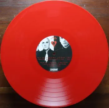 <u>PRESSING INFO</u><br><table class=inf_press><tbody><tr class=inf_info><td class=inf_title>Album:</td><td class=inf_info> Crimson on Solid Red (Bootleg)  </td></tr>
    <td class=inf_title>Pressing:</td><td> Unofficial Pressing /??  </td></tr>
    <td class=inf_title>Release Date:</td><td> Dec. 13th 2022  </td></tr>
    <td class=inf_title>Album Pressed:</td><td> 2022  </td></tr>
    <td class=inf_title>Label:</td><td> none  </td></tr>
    <td class=inf_title>Insert:</td><td> none  </td></tr>
    <td class=inf_title>Barcode:</td><td> 4 050382-301239 >  </td></tr>
    <td class=inf_title>Side A Matrix:</td><td> [etched] V53 - 440 A^ Dim G. Paueer  </td></tr>
    <td class=inf_title>Side B Matrix:</td><td> [etched] V53 - 440 B^ Dim G. Paueer  </td></tr>
    <td class=inf_title>&nbsp;</td><td> <a href=https://www.discogs.com/release/25537756 target=_blank rel=noopener noreferrer>View This Release on Discogs</a>  </tr></tbody></table>
    <br><br><u>TRACKLIST</u><br><table class='inf_tracks'><tbody><tr>
            <td class='inf_num'>A1</td>
            <td class='inf_trk'>Time To Waste</td>
            <td class='inf_len'>4:11</td>
            <td><a href='#' class='lyric-link' data-album-code='crimson' data-song-title='Time To Waste'>Lyrics</a></td></tr><tr>
            <td class='inf_num'>A2</td>
            <td class='inf_trk'>The Poison</td>
            <td class='inf_len'>2:04</td>
            <td><a href='#' class='lyric-link' data-album-code='crimson' data-song-title='The Poison'>Lyrics</a></td></tr><tr>
            <td class='inf_num'>A3</td>
            <td class='inf_trk'>Burn</td>
            <td class='inf_len'>4:05</td>
            <td><a href='#' class='lyric-link' data-album-code='crimson' data-song-title='Burn'>Lyrics</a></td></tr><tr>
            <td class='inf_num'>A4</td>
            <td class='inf_trk'>Mercy Me</td>
            <td class='inf_len'>2:49</td>
            <td><a href='#' class='lyric-link' data-album-code='crimson' data-song-title='Mercy Me'>Lyrics</a></td></tr><tr>
            <td class='inf_num'>A5</td>
            <td class='inf_trk'>Dethbed</td>
            <td class='inf_len'>3:03</td>
            <td><a href='#' class='lyric-link' data-album-code='crimson' data-song-title='Dethbed'>Lyrics</a></td></tr><tr>
            <td class='inf_num'>A6</td>
            <td class='inf_trk'>Settle For Satin</td>
            <td class='inf_len'>3:49</td>
            <td><a href='#' class='lyric-link' data-album-code='crimson' data-song-title='Settle For Satin'>Lyrics</a></td></tr><tr>
            <td class='inf_num'>A7</td>
            <td class='inf_trk'>Sadie</td>
            <td class='inf_len'>4:39</td>
            <td><a href='#' class='lyric-link' data-album-code='crimson' data-song-title='Sadie'>Lyrics</a></td></tr><tr>
            <td class='inf_num'>B1</td>
            <td class='inf_trk'>Fall Victim</td>
            <td class='inf_len'>3:18</td>
            <td><a href='#' class='lyric-link' data-album-code='crimson' data-song-title='Fall Victim'>Lyrics</a></td></tr><tr>
            <td class='inf_num'>B2</td>
            <td class='inf_trk'>I Was A Prayer</td>
            <td class='inf_len'>2:36</td>
            <td><a href='#' class='lyric-link' data-album-code='crimson' data-song-title='I Was A Prayer'>Lyrics</a></td></tr><tr>
            <td class='inf_num'>B3</td>
            <td class='inf_trk'>Prevent This Tragedy</td>
            <td class='inf_len'>3:06</td>
            <td><a href='#' class='lyric-link' data-album-code='crimson' data-song-title='Prevent This Tragedy'>Lyrics</a></td></tr><tr>
            <td class='inf_num'>B4</td>
            <td class='inf_trk'>Back To Hell</td>
            <td class='inf_len'>2:54</td>
            <td><a href='#' class='lyric-link' data-album-code='crimson' data-song-title='Back To Hell'>Lyrics</a></td></tr><tr>
            <td class='inf_num'>B5</td>
            <td class='inf_trk'>Your Neck</td>
            <td class='inf_len'>3:15</td>
            <td><a href='#' class='lyric-link' data-album-code='crimson' data-song-title='Your Neck'>Lyrics</a></td></tr><tr>
            <td class='inf_num'>B6</td>
            <td class='inf_trk'>Smoke</td>
            <td class='inf_len'>2:59</td>
            <td><a href='#' class='lyric-link' data-album-code='crimson' data-song-title='Smoke'>Lyrics</a></td></tr></tbody></table><br><br>
    <u>NOTES</u><br> This is a bootleg pressing of Crimson. It is pressed on solid red vinyl and has a matte non gatefold sleeve. It is not known how many copies of this pressing were made.
 - B