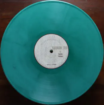 <u>PRESSING INFO</u><br><table class=inf_press><tbody><tr class=inf_info><td class=inf_title>Album:</td><td class=inf_info> From Here To Infirmary on Jade Green  </td></tr>
    <td class=inf_title>Pressing:</td><td> Second Pressing /200-300  </td></tr>
    <td class=inf_title>Release Date:</td><td> Nov. 15th 2011  </td></tr>
    <td class=inf_title>Album Pressed:</td><td> 2011  </td></tr>
    <td class=inf_title>Label:</td><td> Vagrant Records/Cobraside Distribution CSDLP 1156  </td></tr>
    <td class=inf_title>Insert:</td><td> Double Sided Glossy  </td></tr>
    <td class=inf_title>Barcode:</td><td> 8 29707-95561 7  </td></tr>
    <td class=inf_title>Side A Matrix:</td><td> CSDLP-1156-A  </td></tr>
    <td class=inf_title>Side B Matrix:</td><td> CSDLP-1156-B  </td></tr>
    <td class=inf_title>&nbsp;</td><td> <a href=https://www.discogs.com/release/23838326 target=_blank rel=noopener noreferrer>View This Release on Discogs</a>  </tr></tbody></table>
<br><u>PRICING</u><span class='less' style='padding-left: 8px; color: var(--font-colour_grey);'>(prices shown in USD)</span><br><table class='inf_press'><tbody><tr class='inf_info'>
            <td class='inf_title'>Last Sold:</td>
            <td>$35.00 (Jan 23, 2025)</td>
            </tr><tr class='inf_info'>
            <td class='inf_title'>History:</td>
            <td>
                <span class='price-low' title='Sold on Jan 23, 2025'>Low: <span class='price-value'>$35.00</span></span>
                <span class='price-separator'>|</span>
                <span class='price-avg'>Avg: <span class='price-value'>$35.00</span></span>
                <span class='price-separator'>|</span>
                <span class='price-high' title='Sold on Jan 23, 2025'>High: <span class='price-value'>$35.00</span></span>
            </td>
            </tr></tbody></table><br>    <br><br><u>TRACKLIST</u><br><table class='inf_tracks'><tbody><tr>
            <td class='inf_num'>A1</td>
            <td class='inf_trk'>Private Eye</td>
            <td class='inf_len'>3:30</td>
            <td><a href='#' class='lyric-link' data-album-code='fhti' data-song-title='Private Eye'>Lyrics</a></td></tr><tr>
            <td class='inf_num'>A2</td>
            <td class='inf_trk'>Mr. Chainsaw</td>
            <td class='inf_len'>3:05</td>
            <td><a href='#' class='lyric-link' data-album-code='fhti' data-song-title='Mr. Chainsaw'>Lyrics</a></td></tr><tr>
            <td class='inf_num'>A3</td>
            <td class='inf_trk'>Take Lots With Alcohol</td>
            <td class='inf_len'>3:13</td>
            <td><a href='#' class='lyric-link' data-album-code='fhti' data-song-title='Take Lots With Alcohol'>Lyrics</a></td></tr><tr>
            <td class='inf_num'>A4</td>
            <td class='inf_trk'>Stupid Kid</td>
            <td class='inf_len'>2:23</td>
            <td><a href='#' class='lyric-link' data-album-code='fhti' data-song-title='Stupid Kid'>Lyrics</a></td></tr><tr>
            <td class='inf_num'>A5</td>
            <td class='inf_trk'>Another Innocent Girl</td>
            <td class='inf_len'>3:37</td>
            <td><a href='#' class='lyric-link' data-album-code='fhti' data-song-title='Another Innocent Girl'>Lyrics</a></td></tr><tr>
            <td class='inf_num'>A6</td>
            <td class='inf_trk'>Steamer Trunk</td>
            <td class='inf_len'>2:50</td>
            <td><a href='#' class='lyric-link' data-album-code='fhti' data-song-title='Steamer Trunk'>Lyrics</a></td></tr><tr>
            <td class='inf_num'>B1</td>
            <td class='inf_trk'>You’re Dead</td>
            <td class='inf_len'>3:50</td>
            <td><a href='#' class='lyric-link' data-album-code='fhti' data-song-title='You’re Dead'>Lyrics</a></td></tr><tr>
            <td class='inf_num'>B2</td>
            <td class='inf_trk'>Armageddon</td>
            <td class='inf_len'>2:49</td>
            <td><a href='#' class='lyric-link' data-album-code='fhti' data-song-title='Armageddon'>Lyrics</a></td></tr><tr>
            <td class='inf_num'>B3</td>
            <td class='inf_trk'>I’m Dying Tomorrow</td>
            <td class='inf_len'>2:18</td>
            <td><a href='#' class='lyric-link' data-album-code='fhti' data-song-title='I’m Dying Tomorrow'>Lyrics</a></td></tr><tr>
            <td class='inf_num'>B4</td>
            <td class='inf_trk'>Bloodied Up</td>
            <td class='inf_len'>2:51</td>
            <td><a href='#' class='lyric-link' data-album-code='fhti' data-song-title='Bloodied Up'>Lyrics</a></td></tr><tr>
            <td class='inf_num'>B5</td>
            <td class='inf_trk'>Trucks And Trains</td>
            <td class='inf_len'>3:16</td>
            <td><a href='#' class='lyric-link' data-album-code='fhti' data-song-title='Trucks And Trains'>Lyrics</a></td></tr><tr>
            <td class='inf_num'>B6</td>
            <td class='inf_trk'>Crawl</td>
            <td class='inf_len'>4:25</td>
            <td><a href='#' class='lyric-link' data-album-code='fhti' data-song-title='Crawl'>Lyrics</a></td></tr></tbody></table><br><br>
    <u>NOTES</u><br> Covers from here on out are less glossy than the 1st press. Lyric text is smaller than 1st press inserts.
 - B
