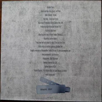 <u>PRESSING INFO</u><br><table class=inf_press><tbody><tr class=inf_info><td class=inf_title>Album:</td><td class=inf_info> From Here To Infirmary on Orange with Black & Yellow Splatter (Vinyl Me, Please Exclusive)  </td></tr>
    <td class=inf_title>Pressing:</td><td> Fourth Pressing /500  </td></tr>
    <td class=inf_title>Release Date:</td><td> Aug. 5th 2021  </td></tr>
    <td class=inf_title>Album Pressed:</td><td> 2021  </td></tr>
    <td class=inf_title>Label:</td><td> Vagrant Records/BMG VR4405  </td></tr>
    <td class=inf_title>Insert:</td><td> Double Sided Glossy  </td></tr>
    <td class=inf_title>Barcode:</td><td> 4 050538-230147  </td></tr>
    <td class=inf_title>Side A Matrix:</td><td> ALKALINE TRIO - FROM HERE TO INFIRMARY plush v VR4405 A (etched) VR4405-A 219742E1 894677 (stamped)  </td></tr>
    <td class=inf_title>Side B Matrix:</td><td> ALKALINE TRIO - HERE TO INFIRMARY plush vinyl (etched) VR4405-B 219742E2 894675 (stamped)  </td></tr>
    <td class=inf_title>&nbsp;</td><td> <a href=https://www.discogs.com/release/20391526 target=_blank rel=noopener noreferrer>View This Release on Discogs</a>  </tr></tbody></table>
<br><u>PRICING</u><span class='less' style='padding-left: 8px; color: var(--font-colour_grey);'>(prices shown in USD)</span><br><table class='inf_press'><tbody><tr class='inf_info'>
            <td class='inf_title'>Last Sold:</td>
            <td><span title='Sold for A$82.00'>$57.39</span> (Jul 4, 2026)</td>
            </tr><tr class='inf_info'>
            <td class='inf_title'>History:</td>
            <td>
                <span class='price-low' title='€25.00 · Sold on May 25, 2023'>Low: <span class='price-value'>$28.47</span></span>
                <span class='price-separator'>|</span>
                <span class='price-avg'>Avg: <span class='price-value'>$45.47</span></span>
                <span class='price-separator'>|</span>
                <span class='price-high' title='Sold on Apr 13, 2026'>High: <span class='price-value'>$59.99</span></span>
            </td>
            </tr></tbody></table><br>    <br><br><u>TRACKLIST</u><br><table class='inf_tracks'><tbody><tr>
            <td class='inf_num'>A1</td>
            <td class='inf_trk'>Private Eye</td>
            <td class='inf_len'>3:30</td>
            <td><a href='#' class='lyric-link' data-album-code='fhti' data-song-title='Private Eye'>Lyrics</a></td></tr><tr>
            <td class='inf_num'>A2</td>
            <td class='inf_trk'>Mr. Chainsaw</td>
            <td class='inf_len'>3:05</td>
            <td><a href='#' class='lyric-link' data-album-code='fhti' data-song-title='Mr. Chainsaw'>Lyrics</a></td></tr><tr>
            <td class='inf_num'>A3</td>
            <td class='inf_trk'>Take Lots With Alcohol</td>
            <td class='inf_len'>3:13</td>
            <td><a href='#' class='lyric-link' data-album-code='fhti' data-song-title='Take Lots With Alcohol'>Lyrics</a></td></tr><tr>
            <td class='inf_num'>A4</td>
            <td class='inf_trk'>Stupid Kid</td>
            <td class='inf_len'>2:23</td>
            <td><a href='#' class='lyric-link' data-album-code='fhti' data-song-title='Stupid Kid'>Lyrics</a></td></tr><tr>
            <td class='inf_num'>A5</td>
            <td class='inf_trk'>Another Innocent Girl</td>
            <td class='inf_len'>3:37</td>
            <td><a href='#' class='lyric-link' data-album-code='fhti' data-song-title='Another Innocent Girl'>Lyrics</a></td></tr><tr>
            <td class='inf_num'>A6</td>
            <td class='inf_trk'>Steamer Trunk</td>
            <td class='inf_len'>2:50</td>
            <td><a href='#' class='lyric-link' data-album-code='fhti' data-song-title='Steamer Trunk'>Lyrics</a></td></tr><tr>
            <td class='inf_num'>B1</td>
            <td class='inf_trk'>You’re Dead</td>
            <td class='inf_len'>3:50</td>
            <td><a href='#' class='lyric-link' data-album-code='fhti' data-song-title='You’re Dead'>Lyrics</a></td></tr><tr>
            <td class='inf_num'>B2</td>
            <td class='inf_trk'>Armageddon</td>
            <td class='inf_len'>2:49</td>
            <td><a href='#' class='lyric-link' data-album-code='fhti' data-song-title='Armageddon'>Lyrics</a></td></tr><tr>
            <td class='inf_num'>B3</td>
            <td class='inf_trk'>I’m Dying Tomorrow</td>
            <td class='inf_len'>2:18</td>
            <td><a href='#' class='lyric-link' data-album-code='fhti' data-song-title='I’m Dying Tomorrow'>Lyrics</a></td></tr><tr>
            <td class='inf_num'>B4</td>
            <td class='inf_trk'>Bloodied Up</td>
            <td class='inf_len'>2:51</td>
            <td><a href='#' class='lyric-link' data-album-code='fhti' data-song-title='Bloodied Up'>Lyrics</a></td></tr><tr>
            <td class='inf_num'>B5</td>
            <td class='inf_trk'>Trucks And Trains</td>
            <td class='inf_len'>3:16</td>
            <td><a href='#' class='lyric-link' data-album-code='fhti' data-song-title='Trucks And Trains'>Lyrics</a></td></tr><tr>
            <td class='inf_num'>B6</td>
            <td class='inf_trk'>Crawl</td>
            <td class='inf_len'>4:25</td>
            <td><a href='#' class='lyric-link' data-album-code='fhti' data-song-title='Crawl'>Lyrics</a></td></tr></tbody></table><br><br>
    <u>NOTES</u><br> Foil stamped numbered sleeve. This pressing was released for through Vinyl Me, Please as an exclusive.
 - Insert2