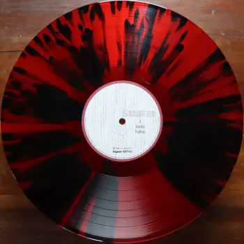 <u>PRESSING INFO</u><br><table class=inf_press><tbody><tr class=inf_info><td class=inf_title>Album:</td><td class=inf_info> From Here To Infirmary on Red with Black Splatter (UK RSD Vagrant 25th Anniversary)  </td></tr>
    <td class=inf_title>Pressing:</td><td> Fourth Pressing /1500  </td></tr>
    <td class=inf_title>Release Date:</td><td> Apr. 7th 2021  </td></tr>
    <td class=inf_title>Album Pressed:</td><td> 2021  </td></tr>
    <td class=inf_title>Label:</td><td> Vagrant/BMG - Hassle Records HOFFVR25LP01  </td></tr>
    <td class=inf_title>Insert:</td><td> Double Sided Glossy Cardstock  </td></tr>
    <td class=inf_title>Barcode:</td><td> none  </td></tr>
    <td class=inf_title>Side A Matrix:</td><td> 878076-A [Stamped] 3 [Etched]  </td></tr>
    <td class=inf_title>Side B Matrix:</td><td> 878076-B [Stamped] 7 [Etched]  </td></tr>
    <td class=inf_title>&nbsp;</td><td> <a href=https://www.discogs.com/release/19523932 target=_blank rel=noopener noreferrer>View This Release on Discogs</a>  </tr></tbody></table>
<br><u>PRICING</u><span class='less' style='padding-left: 8px; color: var(--font-colour_grey);'>(prices shown in USD)</span><br><table class='inf_press'><tbody><tr class='inf_info'>
            <td class='inf_title'>Last Sold:</td>
            <td><span title='Sold for €39.89'>$45.43</span> (Mar 24, 2026)</td>
            </tr><tr class='inf_info'>
            <td class='inf_title'>History:</td>
            <td>
                <span class='price-low' title='€24.00 · Sold on May 28, 2025'>Low: <span class='price-value'>$27.33</span></span>
                <span class='price-separator'>|</span>
                <span class='price-avg'>Avg: <span class='price-value'>$40.02</span></span>
                <span class='price-separator'>|</span>
                <span class='price-high' title='£45.00 · Sold on Mar 14, 2023'>High: <span class='price-value'>$59.92</span></span>
            </td>
            </tr></tbody></table><br>    <br><br><u>TRACKLIST</u><br><table class='inf_tracks'><tbody><tr>
            <td class='inf_num'>A1</td>
            <td class='inf_trk'>Private Eye</td>
            <td class='inf_len'>3:30</td>
            <td><a href='#' class='lyric-link' data-album-code='fhti' data-song-title='Private Eye'>Lyrics</a></td></tr><tr>
            <td class='inf_num'>A2</td>
            <td class='inf_trk'>Mr. Chainsaw</td>
            <td class='inf_len'>3:05</td>
            <td><a href='#' class='lyric-link' data-album-code='fhti' data-song-title='Mr. Chainsaw'>Lyrics</a></td></tr><tr>
            <td class='inf_num'>A3</td>
            <td class='inf_trk'>Take Lots With Alcohol</td>
            <td class='inf_len'>3:13</td>
            <td><a href='#' class='lyric-link' data-album-code='fhti' data-song-title='Take Lots With Alcohol'>Lyrics</a></td></tr><tr>
            <td class='inf_num'>A4</td>
            <td class='inf_trk'>Stupid Kid</td>
            <td class='inf_len'>2:23</td>
            <td><a href='#' class='lyric-link' data-album-code='fhti' data-song-title='Stupid Kid'>Lyrics</a></td></tr><tr>
            <td class='inf_num'>A5</td>
            <td class='inf_trk'>Another Innocent Girl</td>
            <td class='inf_len'>3:37</td>
            <td><a href='#' class='lyric-link' data-album-code='fhti' data-song-title='Another Innocent Girl'>Lyrics</a></td></tr><tr>
            <td class='inf_num'>A6</td>
            <td class='inf_trk'>Steamer Trunk</td>
            <td class='inf_len'>2:50</td>
            <td><a href='#' class='lyric-link' data-album-code='fhti' data-song-title='Steamer Trunk'>Lyrics</a></td></tr><tr>
            <td class='inf_num'>B1</td>
            <td class='inf_trk'>You’re Dead</td>
            <td class='inf_len'>3:50</td>
            <td><a href='#' class='lyric-link' data-album-code='fhti' data-song-title='You’re Dead'>Lyrics</a></td></tr><tr>
            <td class='inf_num'>B2</td>
            <td class='inf_trk'>Armageddon</td>
            <td class='inf_len'>2:49</td>
            <td><a href='#' class='lyric-link' data-album-code='fhti' data-song-title='Armageddon'>Lyrics</a></td></tr><tr>
            <td class='inf_num'>B3</td>
            <td class='inf_trk'>I’m Dying Tomorrow</td>
            <td class='inf_len'>2:18</td>
            <td><a href='#' class='lyric-link' data-album-code='fhti' data-song-title='I’m Dying Tomorrow'>Lyrics</a></td></tr><tr>
            <td class='inf_num'>B4</td>
            <td class='inf_trk'>Bloodied Up</td>
            <td class='inf_len'>2:51</td>
            <td><a href='#' class='lyric-link' data-album-code='fhti' data-song-title='Bloodied Up'>Lyrics</a></td></tr><tr>
            <td class='inf_num'>B5</td>
            <td class='inf_trk'>Trucks And Trains</td>
            <td class='inf_len'>3:16</td>
            <td><a href='#' class='lyric-link' data-album-code='fhti' data-song-title='Trucks And Trains'>Lyrics</a></td></tr><tr>
            <td class='inf_num'>B6</td>
            <td class='inf_trk'>Crawl</td>
            <td class='inf_len'>4:25</td>
            <td><a href='#' class='lyric-link' data-album-code='fhti' data-song-title='Crawl'>Lyrics</a></td></tr></tbody></table><br><br>
    <u>NOTES</u><br> This pressing was released for Record Store Day 2021 and to mark Vagrant Records 25th Anniversary. This pressing came hand numbered and was released through Hassle Records in the UK. The title is in silver, and the insert is on a heavier cardstock compared to the US version. Released on Hassle Records.
 - B