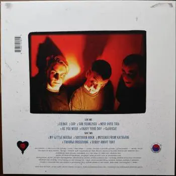 <u>PRESSING INFO</u><br><table class=inf_press><tbody><tr class=inf_info><td class=inf_title>Album:</td><td class=inf_info> Goddamnit Redux on Pinwheel 'Red & Black'  </td></tr>
    <td class=inf_title>Pressing:</td><td> Nineteenth Pressing /1000  </td></tr>
    <td class=inf_title>Release Date:</td><td> July 2022  </td></tr>
    <td class=inf_title>Album Pressed:</td><td> 2022  </td></tr>
    <td class=inf_title>Label:</td><td> Asianman Records AM-160  </td></tr>
    <td class=inf_title>Insert:</td><td> Double Sided Glossy  </td></tr>
    <td class=inf_title>Barcode:</td><td> 6 12851-01601 9  </td></tr>
    <td class=inf_title>Side A Matrix:</td><td> PIRATES PRESS - AM 034 A 182022E1/B  </td></tr>
    <td class=inf_title>Side B Matrix:</td><td> PIRATES PRESS - AM 034 B 182022E2/A  </td></tr>
    <td class=inf_title>&nbsp;</td><td> <a href=https://www.discogs.com/release/24047888-Alkaline-Trio-Goddamnit target=_blank rel=noopener noreferrer>View This Release on Discogs</a>  </tr></tbody></table>
<br><u>PRICING</u><span class='less' style='padding-left: 8px; color: var(--font-colour_grey);'>(prices shown in USD)</span><br><table class='inf_press'><tbody><tr class='inf_info'>
            <td class='inf_title'>Last Sold:</td>
            <td>$32.00 (May 9, 2026)</td>
            </tr><tr class='inf_info'>
            <td class='inf_title'>History:</td>
            <td>
                <span class='price-low' title='Sold on May 23, 2024'>Low: <span class='price-value'>$15.00</span></span>
                <span class='price-separator'>|</span>
                <span class='price-avg'>Avg: <span class='price-value'>$29.70</span></span>
                <span class='price-separator'>|</span>
                <span class='price-high' title='Sold on Dec 30, 2023'>High: <span class='price-value'>$35.99</span></span>
            </td>
            </tr></tbody></table><br>    <br><br><u>TRACKLIST</u><br><table class='inf_tracks'><tbody><tr>
            <td class='inf_num'>A1</td>
            <td class='inf_trk'>Cringe</td>
            <td class='inf_len'>2:23</td>
            <td><a href='#' class='lyric-link' data-album-code='gd' data-song-title='Cringe'>Lyrics</a></td></tr><tr>
            <td class='inf_num'>A2</td>
            <td class='inf_trk'>Cop</td>
            <td class='inf_len'>2:18</td>
            <td><a href='#' class='lyric-link' data-album-code='gd' data-song-title='Cop'>Lyrics</a></td></tr><tr>
            <td class='inf_num'>A3</td>
            <td class='inf_trk'>San Francisco</td>
            <td class='inf_len'>3:52</td>
            <td><a href='#' class='lyric-link' data-album-code='gd' data-song-title='San Francisco'>Lyrics</a></td></tr><tr>
            <td class='inf_num'>A4</td>
            <td class='inf_trk'>Nose Over Tail</td>
            <td class='inf_len'>2:37</td>
            <td><a href='#' class='lyric-link' data-album-code='gd' data-song-title='Nose Over Tail'>Lyrics</a></td></tr><tr>
            <td class='inf_num'>A5</td>
            <td class='inf_trk'>As You Were</td>
            <td class='inf_len'>2:11</td>
            <td><a href='#' class='lyric-link' data-album-code='gd' data-song-title='As You Were'>Lyrics</a></td></tr><tr>
            <td class='inf_num'>A6</td>
            <td class='inf_trk'>Enjoy Your Day</td>
            <td class='inf_len'>2:17</td>
            <td><a href='#' class='lyric-link' data-album-code='gd' data-song-title='Enjoy Your Day'>Lyrics</a></td></tr><tr>
            <td class='inf_num'>A7</td>
            <td class='inf_trk'>Clavicle</td>
            <td class='inf_len'>2:28</td>
            <td><a href='#' class='lyric-link' data-album-code='gd' data-song-title='Clavicle'>Lyrics</a></td></tr><tr>
            <td class='inf_num'>B1</td>
            <td class='inf_trk'>My Little Needle</td>
            <td class='inf_len'>3:01</td>
            <td><a href='#' class='lyric-link' data-album-code='gd' data-song-title='My Little Needle'>Lyrics</a></td></tr><tr>
            <td class='inf_num'>B2</td>
            <td class='inf_trk'>Southern Rock</td>
            <td class='inf_len'>3:05</td>
            <td><a href='#' class='lyric-link' data-album-code='gd' data-song-title='Southern Rock'>Lyrics</a></td></tr><tr>
            <td class='inf_num'>B3</td>
            <td class='inf_trk'>Message From Kathlene</td>
            <td class='inf_len'>3:22</td>
            <td><a href='#' class='lyric-link' data-album-code='gd' data-song-title='Message From Kathlene'>Lyrics</a></td></tr><tr>
            <td class='inf_num'>B4</td>
            <td class='inf_trk'>Trouble Breathing</td>
            <td class='inf_len'>3:55</td>
            <td><a href='#' class='lyric-link' data-album-code='gd' data-song-title='Trouble Breathing'>Lyrics</a></td></tr><tr>
            <td class='inf_num'>B5</td>
            <td class='inf_trk'>Sorry About That</td>
            <td class='inf_len'>3:21</td>
            <td><a href='#' class='lyric-link' data-album-code='gd' data-song-title='Sorry About That'>Lyrics</a></td></tr></tbody></table><br><br>
    <u>NOTES</u><br> The insert has a thin white border, and the former DVD order form is now covered by Heart/Skull logos. Center labels are Clock/Skiba again. This release has the original Goddamnit catalog number stamped in the runout (AM 034) instead of the correct AM-160. This is the remastered Redux version. The sleeve of this release has a flat finish, compared to previous pressings that had glossy features.
 - Back