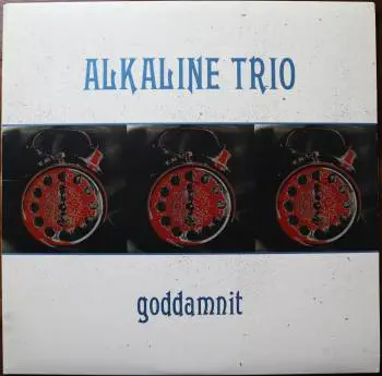 <u>PRESSING INFO</u><br><table class=inf_press><tbody><tr class=inf_info><td class=inf_title>Album:</td><td class=inf_info> Goddamnit Redux on Half Purple / Half Yellow with Black Splatter (Vinyl Collective Exclusive)  </td></tr>
    <td class=inf_title>Pressing:</td><td> First Pressing /500  </td></tr>
    <td class=inf_title>Release Date:</td><td> Mar. 11th 2008  </td></tr>
    <td class=inf_title>Album Pressed:</td><td> 2008  </td></tr>
    <td class=inf_title>Label:</td><td> Asianman Records AM-160  </td></tr>
    <td class=inf_title>Insert:</td><td> Double Sided Glossy  </td></tr>
    <td class=inf_title>Barcode:</td><td> 6 12851-01601 9  </td></tr>
    <td class=inf_title>Side A Matrix:</td><td> 74940E1/B GOD  </td></tr>
    <td class=inf_title>Side B Matrix:</td><td> 74940E2/A DAMNIT!  </td></tr>
    <td class=inf_title>&nbsp;</td><td> <a href=https://www.discogs.com/release/1584614-Alkaline-Trio-Goddamnit target=_blank rel=noopener noreferrer>View This Release on Discogs</a>  </tr></tbody></table>
<br><u>PRICING</u><span class='less' style='padding-left: 8px; color: var(--font-colour_grey);'>(prices shown in USD)</span><br><table class='inf_press'><tbody><tr class='inf_info'>
            <td class='inf_title'>Last Sold:</td>
            <td><span title='Sold for A$20.00'>$14.00</span> (Sep 22, 2024)</td>
            </tr><tr class='inf_info'>
            <td class='inf_title'>History:</td>
            <td>
                <span class='price-low' title='Sold on Jun 15, 2015'>Low: <span class='price-value'>$10.00</span></span>
                <span class='price-separator'>|</span>
                <span class='price-avg'>Avg: <span class='price-value'>$30.40</span></span>
                <span class='price-separator'>|</span>
                <span class='price-high' title='Sold on Nov 15, 2020'>High: <span class='price-value'>$50.69</span></span>
            </td>
            </tr></tbody></table><br>    <br><br><u>TRACKLIST</u><br><table class='inf_tracks'><tbody><tr>
            <td class='inf_num'>A1</td>
            <td class='inf_trk'>Cringe</td>
            <td class='inf_len'>2:23</td>
            <td><a href='#' class='lyric-link' data-album-code='gd' data-song-title='Cringe'>Lyrics</a></td></tr><tr>
            <td class='inf_num'>A2</td>
            <td class='inf_trk'>Cop</td>
            <td class='inf_len'>2:18</td>
            <td><a href='#' class='lyric-link' data-album-code='gd' data-song-title='Cop'>Lyrics</a></td></tr><tr>
            <td class='inf_num'>A3</td>
            <td class='inf_trk'>San Francisco</td>
            <td class='inf_len'>3:52</td>
            <td><a href='#' class='lyric-link' data-album-code='gd' data-song-title='San Francisco'>Lyrics</a></td></tr><tr>
            <td class='inf_num'>A4</td>
            <td class='inf_trk'>Nose Over Tail</td>
            <td class='inf_len'>2:37</td>
            <td><a href='#' class='lyric-link' data-album-code='gd' data-song-title='Nose Over Tail'>Lyrics</a></td></tr><tr>
            <td class='inf_num'>A5</td>
            <td class='inf_trk'>As You Were</td>
            <td class='inf_len'>2:11</td>
            <td><a href='#' class='lyric-link' data-album-code='gd' data-song-title='As You Were'>Lyrics</a></td></tr><tr>
            <td class='inf_num'>A6</td>
            <td class='inf_trk'>Enjoy Your Day</td>
            <td class='inf_len'>2:17</td>
            <td><a href='#' class='lyric-link' data-album-code='gd' data-song-title='Enjoy Your Day'>Lyrics</a></td></tr><tr>
            <td class='inf_num'>A7</td>
            <td class='inf_trk'>Clavicle</td>
            <td class='inf_len'>2:28</td>
            <td><a href='#' class='lyric-link' data-album-code='gd' data-song-title='Clavicle'>Lyrics</a></td></tr><tr>
            <td class='inf_num'>B1</td>
            <td class='inf_trk'>My Little Needle</td>
            <td class='inf_len'>3:01</td>
            <td><a href='#' class='lyric-link' data-album-code='gd' data-song-title='My Little Needle'>Lyrics</a></td></tr><tr>
            <td class='inf_num'>B2</td>
            <td class='inf_trk'>Southern Rock</td>
            <td class='inf_len'>3:05</td>
            <td><a href='#' class='lyric-link' data-album-code='gd' data-song-title='Southern Rock'>Lyrics</a></td></tr><tr>
            <td class='inf_num'>B3</td>
            <td class='inf_trk'>Message From Kathlene</td>
            <td class='inf_len'>3:22</td>
            <td><a href='#' class='lyric-link' data-album-code='gd' data-song-title='Message From Kathlene'>Lyrics</a></td></tr><tr>
            <td class='inf_num'>B4</td>
            <td class='inf_trk'>Trouble Breathing</td>
            <td class='inf_len'>3:55</td>
            <td><a href='#' class='lyric-link' data-album-code='gd' data-song-title='Trouble Breathing'>Lyrics</a></td></tr><tr>
            <td class='inf_num'>B5</td>
            <td class='inf_trk'>Sorry About That</td>
            <td class='inf_len'>3:21</td>
            <td><a href='#' class='lyric-link' data-album-code='gd' data-song-title='Sorry About That'>Lyrics</a></td></tr></tbody></table><br><br>
    <u>NOTES</u><br> This 1st pressing has a matte cover but the lettering and clocks on the front, as well as the track titles and Heart & Skull logo on the back, have a glossy finish.
 - Cover