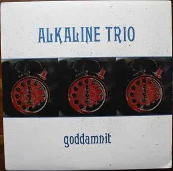 <u>PRESSING INFO</u><br><table class=inf_press><tbody><tr class=inf_info><td class=inf_title>Album:</td><td class=inf_info> Goddamnit Redux on Red with Black Splatter (Bloodpact Exclusive)  </td></tr>
    <td class=inf_title>Pressing:</td><td> First Pressing /500  </td></tr>
    <td class=inf_title>Release Date:</td><td> Mar. 11th 2008  </td></tr>
    <td class=inf_title>Album Pressed:</td><td> 2008  </td></tr>
    <td class=inf_title>Label:</td><td> Asianman Records AM-160  </td></tr>
    <td class=inf_title>Insert:</td><td> Double Sided Glossy  </td></tr>
    <td class=inf_title>Barcode:</td><td> 6 12851-01601 9  </td></tr>
    <td class=inf_title>Side A Matrix:</td><td> 74940E1/B GOD  </td></tr>
    <td class=inf_title>Side B Matrix:</td><td> 74940E2/A DAMNIT!  </td></tr>
    <td class=inf_title>&nbsp;</td><td> <a href=https://www.discogs.com/release/1584604-Alkaline-Trio-Goddamnit target=_blank rel=noopener noreferrer>View This Release on Discogs</a>  </tr></tbody></table>
<br><u>PRICING</u><span class='less' style='padding-left: 8px; color: var(--font-colour_grey);'>(prices shown in USD)</span><br><table class='inf_press'><tbody><tr class='inf_info'>
            <td class='inf_title'>Last Sold:</td>
            <td>$60.00 (Oct 17, 2024)</td>
            </tr><tr class='inf_info'>
            <td class='inf_title'>History:</td>
            <td>
                <span class='price-low' title='Sold on Sep 9, 2017'>Low: <span class='price-value'>$34.95</span></span>
                <span class='price-separator'>|</span>
                <span class='price-avg'>Avg: <span class='price-value'>$55.99</span></span>
                <span class='price-separator'>|</span>
                <span class='price-high' title='Sold on Aug 22, 2021'>High: <span class='price-value'>$80.00</span></span>
            </td>
            </tr></tbody></table><br>    <br><br><u>TRACKLIST</u><br><table class='inf_tracks'><tbody><tr>
            <td class='inf_num'>A1</td>
            <td class='inf_trk'>Cringe</td>
            <td class='inf_len'>2:23</td>
            <td><a href='#' class='lyric-link' data-album-code='gd' data-song-title='Cringe'>Lyrics</a></td></tr><tr>
            <td class='inf_num'>A2</td>
            <td class='inf_trk'>Cop</td>
            <td class='inf_len'>2:18</td>
            <td><a href='#' class='lyric-link' data-album-code='gd' data-song-title='Cop'>Lyrics</a></td></tr><tr>
            <td class='inf_num'>A3</td>
            <td class='inf_trk'>San Francisco</td>
            <td class='inf_len'>3:52</td>
            <td><a href='#' class='lyric-link' data-album-code='gd' data-song-title='San Francisco'>Lyrics</a></td></tr><tr>
            <td class='inf_num'>A4</td>
            <td class='inf_trk'>Nose Over Tail</td>
            <td class='inf_len'>2:37</td>
            <td><a href='#' class='lyric-link' data-album-code='gd' data-song-title='Nose Over Tail'>Lyrics</a></td></tr><tr>
            <td class='inf_num'>A5</td>
            <td class='inf_trk'>As You Were</td>
            <td class='inf_len'>2:11</td>
            <td><a href='#' class='lyric-link' data-album-code='gd' data-song-title='As You Were'>Lyrics</a></td></tr><tr>
            <td class='inf_num'>A6</td>
            <td class='inf_trk'>Enjoy Your Day</td>
            <td class='inf_len'>2:17</td>
            <td><a href='#' class='lyric-link' data-album-code='gd' data-song-title='Enjoy Your Day'>Lyrics</a></td></tr><tr>
            <td class='inf_num'>A7</td>
            <td class='inf_trk'>Clavicle</td>
            <td class='inf_len'>2:28</td>
            <td><a href='#' class='lyric-link' data-album-code='gd' data-song-title='Clavicle'>Lyrics</a></td></tr><tr>
            <td class='inf_num'>B1</td>
            <td class='inf_trk'>My Little Needle</td>
            <td class='inf_len'>3:01</td>
            <td><a href='#' class='lyric-link' data-album-code='gd' data-song-title='My Little Needle'>Lyrics</a></td></tr><tr>
            <td class='inf_num'>B2</td>
            <td class='inf_trk'>Southern Rock</td>
            <td class='inf_len'>3:05</td>
            <td><a href='#' class='lyric-link' data-album-code='gd' data-song-title='Southern Rock'>Lyrics</a></td></tr><tr>
            <td class='inf_num'>B3</td>
            <td class='inf_trk'>Message From Kathlene</td>
            <td class='inf_len'>3:22</td>
            <td><a href='#' class='lyric-link' data-album-code='gd' data-song-title='Message From Kathlene'>Lyrics</a></td></tr><tr>
            <td class='inf_num'>B4</td>
            <td class='inf_trk'>Trouble Breathing</td>
            <td class='inf_len'>3:55</td>
            <td><a href='#' class='lyric-link' data-album-code='gd' data-song-title='Trouble Breathing'>Lyrics</a></td></tr><tr>
            <td class='inf_num'>B5</td>
            <td class='inf_trk'>Sorry About That</td>
            <td class='inf_len'>3:21</td>
            <td><a href='#' class='lyric-link' data-album-code='gd' data-song-title='Sorry About That'>Lyrics</a></td></tr></tbody></table><br><br>
    <u>NOTES</u><br> Bloodpact Exclusive. This 1st pressing has a matte cover but the lettering and clocks on the front, as well as the track titles and Heart & Skull logo on the back, have a glossy finish.
 - Cover