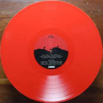 <u>PRESSING INFO</u><br><table class=inf_press><tbody><tr class=inf_info><td class=inf_title>Album:</td><td class=inf_info> Good Mourning on Solid Red (Bootleg)  </td></tr>
    <td class=inf_title>Pressing:</td><td> Unofficial Pressing /??  </td></tr>
    <td class=inf_title>Release Date:</td><td> Nov. 18th 2022  </td></tr>
    <td class=inf_title>Album Pressed:</td><td> 2022  </td></tr>
    <td class=inf_title>Label:</td><td> none  </td></tr>
    <td class=inf_title>Insert:</td><td> none  </td></tr>
    <td class=inf_title>Barcode:</td><td> 6 010910-381100 >  </td></tr>
    <td class=inf_title>Side A Matrix:</td><td> [stamped] V53 332-A1  </td></tr>
    <td class=inf_title>Side B Matrix:</td><td> [stamped] V53 332-B1  </td></tr>
    <td class=inf_title>&nbsp;</td><td> <a href=https://www.discogs.com/release/25257340 target=_blank rel=noopener noreferrer>View This Release on Discogs</a>  </tr></tbody></table>
    <br><br><u>TRACKLIST</u><br><table class='inf_tracks'><tbody><tr>
            <td class='inf_num'>A1</td>
            <td class='inf_trk'>This Could Be Love (For Fire)</td>
            <td class='inf_len'>3:47</td>
            <td><a href='#' class='lyric-link' data-album-code='gm' data-song-title='This Could Be Love (For Fire)'>Lyrics</a></td></tr><tr>
            <td class='inf_num'>A2</td>
            <td class='inf_trk'>We’ve Had Enough</td>
            <td class='inf_len'>2:51</td>
            <td><a href='#' class='lyric-link' data-album-code='gm' data-song-title='We’ve Had Enough'>Lyrics</a></td></tr><tr>
            <td class='inf_num'>A3</td>
            <td class='inf_trk'>One Hundred Stories</td>
            <td class='inf_len'>3:40</td>
            <td><a href='#' class='lyric-link' data-album-code='gm' data-song-title='One Hundred Stories'>Lyrics</a></td></tr><tr>
            <td class='inf_num'>A4</td>
            <td class='inf_trk'>Continental</td>
            <td class='inf_len'>3:28</td>
            <td><a href='#' class='lyric-link' data-album-code='gm' data-song-title='Continental'>Lyrics</a></td></tr><tr>
            <td class='inf_num'>A5</td>
            <td class='inf_trk'>All On Black</td>
            <td class='inf_len'>4:00</td>
            <td><a href='#' class='lyric-link' data-album-code='gm' data-song-title='All On Black'>Lyrics</a></td></tr><tr>
            <td class='inf_num'>A6</td>
            <td class='inf_trk'>Emma</td>
            <td class='inf_len'>2:42</td>
            <td><a href='#' class='lyric-link' data-album-code='gm' data-song-title='Emma'>Lyrics</a></td></tr><tr>
            <td class='inf_num'>B1</td>
            <td class='inf_trk'>Fatally Yours</td>
            <td class='inf_len'>2:16</td>
            <td><a href='#' class='lyric-link' data-album-code='gm' data-song-title='Fatally Yours'>Lyrics</a></td></tr><tr>
            <td class='inf_num'>B2</td>
            <td class='inf_trk'>Every Thug Needs A Lady</td>
            <td class='inf_len'>3:18</td>
            <td><a href='#' class='lyric-link' data-album-code='gm' data-song-title='Every Thug Needs A Lady'>Lyrics</a></td></tr><tr>
            <td class='inf_num'>B3</td>
            <td class='inf_trk'>Blue Carolina</td>
            <td class='inf_len'>3:28</td>
            <td><a href='#' class='lyric-link' data-album-code='gm' data-song-title='Blue Carolina'>Lyrics</a></td></tr><tr>
            <td class='inf_num'>B4</td>
            <td class='inf_trk'>Donner Party (All Night)</td>
            <td class='inf_len'>2:44</td>
            <td><a href='#' class='lyric-link' data-album-code='gm' data-song-title='Donner Party (All Night)'>Lyrics</a></td></tr><tr>
            <td class='inf_num'>B5</td>
            <td class='inf_trk'>If We Never Go Inside</td>
            <td class='inf_len'>3:46</td>
            <td><a href='#' class='lyric-link' data-album-code='gm' data-song-title='If We Never Go Inside'>Lyrics</a></td></tr><tr>
            <td class='inf_num'>B6</td>
            <td class='inf_trk'>Blue In The Face</td>
            <td class='inf_len'>3:02</td>
            <td><a href='#' class='lyric-link' data-album-code='gm' data-song-title='Blue In The Face'>Lyrics</a></td></tr></tbody></table><br><br>
    <u>NOTES</u><br> Bootleg
 - B