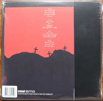<u>PRESSING INFO</u><br><table class=inf_press><tbody><tr class=inf_info><td class=inf_title>Album:</td><td class=inf_info> Good Mourning on Opaque Red | Opaque Red (Vagrant Webstore Exclusive)  </td></tr>
    <td class=inf_title>Pressing:</td><td> Fourth Pressing /1000  </td></tr>
    <td class=inf_title>Release Date:</td><td> June 9th 2023  </td></tr>
    <td class=inf_title>Album Pressed:</td><td> 2023  </td></tr>
    <td class=inf_title>Label:</td><td> Vagrant Records/BMG - 538803710  </td></tr>
    <td class=inf_title>Insert:</td><td> none  </td></tr>
    <td class=inf_title>Barcode:</td><td> 4 050538-803716  </td></tr>
    <td class=inf_title>Side A Matrix:</td><td> [stamped] MPO®22 293890 [etched] Kr SST 538823181 A²  </td></tr>
    <td class=inf_title>Side B Matrix:</td><td> [stamped] MPO®22 293889 [etched] Kr SST 538823181 B²  </td></tr>
    <td class=inf_title>Side C Matrix:</td><td> [stamped] MPO®23 299476 [etched] Kr SST 538823181 C²  </td></tr>
    <td class=inf_title>Side D Matrix:</td><td> [stamped] MPO®23 299475 [etched] Kr SST 538823181 D²  </td></tr>
    <td class=inf_title>&nbsp;</td><td> <a href=https://www.discogs.com/release/27347166 target=_blank rel=noopener noreferrer>View This Release on Discogs</a>  </tr></tbody></table>
<br><u>PRICING</u><span class='less' style='padding-left: 8px; color: var(--font-colour_grey);'>(prices shown in USD)</span><br><table class='inf_press'><tbody><tr class='inf_info'>
            <td class='inf_title'>Last Sold:</td>
            <td>$29.99 (Jan 19, 2026)</td>
            </tr><tr class='inf_info'>
            <td class='inf_title'>History:</td>
            <td>
                <span class='price-low' title='Sold on Jan 19, 2026'>Low: <span class='price-value'>$29.99</span></span>
                <span class='price-separator'>|</span>
                <span class='price-avg'>Avg: <span class='price-value'>$52.12</span></span>
                <span class='price-separator'>|</span>
                <span class='price-high' title='€79.90 · Sold on Jan 7, 2025'>High: <span class='price-value'>$91.00</span></span>
            </td>
            </tr></tbody></table><br>    <br><br><u>TRACKLIST</u><br><table class='inf_tracks'><tbody><tr>
            <td class='inf_num'>A1</td>
            <td class='inf_trk'>This Could Be Love (For Fire)</td>
            <td class='inf_len'>3:47</td>
            <td><a href='#' class='lyric-link' data-album-code='gm' data-song-title='This Could Be Love (For Fire)'>Lyrics</a></td></tr><tr>
            <td class='inf_num'>A2</td>
            <td class='inf_trk'>We’ve Had Enough</td>
            <td class='inf_len'>2:51</td>
            <td><a href='#' class='lyric-link' data-album-code='gm' data-song-title='We’ve Had Enough'>Lyrics</a></td></tr><tr>
            <td class='inf_num'>A3</td>
            <td class='inf_trk'>One Hundred Stories</td>
            <td class='inf_len'>3:40</td>
            <td><a href='#' class='lyric-link' data-album-code='gm' data-song-title='One Hundred Stories'>Lyrics</a></td></tr><tr>
            <td class='inf_num'>A4</td>
            <td class='inf_trk'>Continental</td>
            <td class='inf_len'>3:28</td>
            <td><a href='#' class='lyric-link' data-album-code='gm' data-song-title='Continental'>Lyrics</a></td></tr><tr>
            <td class='inf_num'>B1</td>
            <td class='inf_trk'>All On Black</td>
            <td class='inf_len'>4:00</td>
            <td><a href='#' class='lyric-link' data-album-code='gm' data-song-title='All On Black'>Lyrics</a></td></tr><tr>
            <td class='inf_num'>B2</td>
            <td class='inf_trk'>Emma</td>
            <td class='inf_len'>2:41</td>
            <td><a href='#' class='lyric-link' data-album-code='gm' data-song-title='Emma'>Lyrics</a></td></tr><tr>
            <td class='inf_num'>B3</td>
            <td class='inf_trk'>Fatally Yours</td>
            <td class='inf_len'>2:16</td>
            <td><a href='#' class='lyric-link' data-album-code='gm' data-song-title='Fatally Yours'>Lyrics</a></td></tr><tr>
            <td class='inf_num'>B4</td>
            <td class='inf_trk'>Every Thug Needs A Lady</td>
            <td class='inf_len'>3:19</td>
            <td><a href='#' class='lyric-link' data-album-code='gm' data-song-title='Every Thug Needs A Lady'>Lyrics</a></td></tr><tr>
            <td class='inf_num'>C1</td>
            <td class='inf_trk'>Blue Carolina</td>
            <td class='inf_len'>3:28</td>
            <td><a href='#' class='lyric-link' data-album-code='gm' data-song-title='Blue Carolina'>Lyrics</a></td></tr><tr>
            <td class='inf_num'>C2</td>
            <td class='inf_trk'>Donner Party (All Night)</td>
            <td class='inf_len'>2:44</td>
            <td><a href='#' class='lyric-link' data-album-code='gm' data-song-title='Donner Party (All Night)'>Lyrics</a></td></tr><tr>
            <td class='inf_num'>C3</td>
            <td class='inf_trk'>If We Never Go Inside</td>
            <td class='inf_len'>3:46</td>
            <td><a href='#' class='lyric-link' data-album-code='gm' data-song-title='If We Never Go Inside'>Lyrics</a></td></tr><tr>
            <td class='inf_num'>D1</td>
            <td class='inf_trk'>Blue In The Face</td>
            <td class='inf_len'>3:05</td>
            <td><a href='#' class='lyric-link' data-album-code='gm' data-song-title='Blue In The Face'>Lyrics</a></td></tr><tr>
            <td class='inf_num'>D2</td>
            <td class='inf_trk'>Dead End Road</td>
            <td class='inf_len'>3:00</td>
            <td><a href='#' class='lyric-link' data-album-code='gm' data-song-title='Dead End Road'>Lyrics</a></td></tr><tr>
            <td class='inf_num'>D3</td>
            <td class='inf_trk'>Old School Reasons</td>
            <td class='inf_len'>3:00</td>
            <td><a href='#' class='lyric-link' data-album-code='gm' data-song-title='Old School Reasons'>Lyrics</a></td></tr></tbody></table><br><br>
    <u>NOTES</u><br> 
 - Back