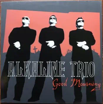 <u>PRESSING INFO</u><br><table class=inf_press><tbody><tr class=inf_info><td class=inf_title>Album:</td><td class=inf_info> Good Mourning on UK Black  </td></tr>
    <td class=inf_title>Pressing:</td><td> First Pressing /500  </td></tr>
    <td class=inf_title>Release Date:</td><td> May 13th 2003  </td></tr>
    <td class=inf_title>Album Pressed:</td><td> 2003  </td></tr>
    <td class=inf_title>Label:</td><td> Vagrant Records - 980 123-9  </td></tr>
    <td class=inf_title>Insert:</td><td> none  </td></tr>
    <td class=inf_title>Barcode:</td><td> 6 02498-01239 0  </td></tr>
    <td class=inf_title>Side A Matrix:</td><td> 980 1239-O+A OR  </td></tr>
    <td class=inf_title>Side B Matrix:</td><td> 980 1239-O+B OR  </td></tr>
    <td class=inf_title>&nbsp;</td><td> <a href=https://www.discogs.com/release/4473316 target=_blank rel=noopener noreferrer>View This Release on Discogs</a>  </tr></tbody></table>
<br><u>PRICING</u><span class='less' style='padding-left: 8px; color: var(--font-colour_grey);'>(prices shown in USD)</span><br><table class='inf_press'><tbody><tr class='inf_info'>
            <td class='inf_title'>Last Sold:</td>
            <td>$130.00 (Feb 16, 2025)</td>
            </tr><tr class='inf_info'>
            <td class='inf_title'>History:</td>
            <td>
                <span class='price-low' title='€30.00 · Sold on Oct 30, 2018'>Low: <span class='price-value'>$34.17</span></span>
                <span class='price-separator'>|</span>
                <span class='price-avg'>Avg: <span class='price-value'>$96.32</span></span>
                <span class='price-separator'>|</span>
                <span class='price-high' title='Sold on Feb 16, 2025'>High: <span class='price-value'>$130.00</span></span>
            </td>
            </tr></tbody></table><br>    <br><br><u>TRACKLIST</u><br><table class='inf_tracks'><tbody><tr>
            <td class='inf_num'>A1</td>
            <td class='inf_trk'>This Could Be Love (For Fire)</td>
            <td class='inf_len'>3:47</td>
            <td><a href='#' class='lyric-link' data-album-code='gm' data-song-title='This Could Be Love (For Fire)'>Lyrics</a></td></tr><tr>
            <td class='inf_num'>A2</td>
            <td class='inf_trk'>We’ve Had Enough</td>
            <td class='inf_len'>2:51</td>
            <td><a href='#' class='lyric-link' data-album-code='gm' data-song-title='We’ve Had Enough'>Lyrics</a></td></tr><tr>
            <td class='inf_num'>A3</td>
            <td class='inf_trk'>One Hundred Stories</td>
            <td class='inf_len'>3:40</td>
            <td><a href='#' class='lyric-link' data-album-code='gm' data-song-title='One Hundred Stories'>Lyrics</a></td></tr><tr>
            <td class='inf_num'>A4</td>
            <td class='inf_trk'>Continental</td>
            <td class='inf_len'>3:28</td>
            <td><a href='#' class='lyric-link' data-album-code='gm' data-song-title='Continental'>Lyrics</a></td></tr><tr>
            <td class='inf_num'>A5</td>
            <td class='inf_trk'>All On Black</td>
            <td class='inf_len'>4:00</td>
            <td><a href='#' class='lyric-link' data-album-code='gm' data-song-title='All On Black'>Lyrics</a></td></tr><tr>
            <td class='inf_num'>A6</td>
            <td class='inf_trk'>Emma</td>
            <td class='inf_len'>2:42</td>
            <td><a href='#' class='lyric-link' data-album-code='gm' data-song-title='Emma'>Lyrics</a></td></tr><tr>
            <td class='inf_num'>A7</td>
            <td class='inf_trk'>Fatally Yours</td>
            <td class='inf_len'>2:16</td>
            <td><a href='#' class='lyric-link' data-album-code='gm' data-song-title='Fatally Yours'>Lyrics</a></td></tr><tr>
            <td class='inf_num'>B1</td>
            <td class='inf_trk'>Every Thug Needs A Lady</td>
            <td class='inf_len'>3:18</td>
            <td><a href='#' class='lyric-link' data-album-code='gm' data-song-title='Every Thug Needs A Lady'>Lyrics</a></td></tr><tr>
            <td class='inf_num'>B2</td>
            <td class='inf_trk'>Blue Carolina</td>
            <td class='inf_len'>3:28</td>
            <td><a href='#' class='lyric-link' data-album-code='gm' data-song-title='Blue Carolina'>Lyrics</a></td></tr><tr>
            <td class='inf_num'>B3</td>
            <td class='inf_trk'>Donner Party (All Night)</td>
            <td class='inf_len'>2:44</td>
            <td><a href='#' class='lyric-link' data-album-code='gm' data-song-title='Donner Party (All Night)'>Lyrics</a></td></tr><tr>
            <td class='inf_num'>B4</td>
            <td class='inf_trk'>If We Never Go Inside</td>
            <td class='inf_len'>3:46</td>
            <td><a href='#' class='lyric-link' data-album-code='gm' data-song-title='If We Never Go Inside'>Lyrics</a></td></tr><tr>
            <td class='inf_num'>B5</td>
            <td class='inf_trk'>Blue In The Face</td>
            <td class='inf_len'>3:02</td>
            <td><a href='#' class='lyric-link' data-album-code='gm' data-song-title='Blue In The Face'>Lyrics</a></td></tr><tr><td colspan='3' class='inf_bonus'>Bonus Tracks</td></tr><tr>
                <td class='inf_num'>B6</td>
                <td class='inf_trk'>Dead End Road</td>
                <td class='inf_len'>3:00</td>
                <td><a href='#' class='lyric-link' data-album-code='gm' data-song-title='Dead End Road'>Lyrics</a></td></tr><tr>
                <td class='inf_num'>B7</td>
                <td class='inf_trk'>Old School Reasons</td>
                <td class='inf_len'>3:00</td>
                <td><a href='#' class='lyric-link' data-album-code='gm' data-song-title='Old School Reasons'>Lyrics</a></td></tr></tbody></table><br><br>
    <u>NOTES</u><br> The jacket is a much flatter matte than the US release and almost has a silkscreen look to it (it's not painted, just appears flat). The band on the cover, and the coffins on the back, are all glossy. The band is much larger on the cover compared to the US. The coffins and track listing on the back are much smaller on this pressing compared to the US. The spine of the UK pressing has a different layout and font than the US press as well. <BR>The inside of the jacket is unbleached cardboard brown (I believe this feature is white in every other official release Trio has put out as of 2023). The vinyl labels appear more glossy than the US press. <BR>No insert, but instead a printed matte inner sleeve with glossy lilies, thank you text, and graphics. <BR>This is the first vinyl release to come with extra tracks in a different region. <BR>The runout on both sides has what appears to be scratched out numbers before the matrix. On the A side it is impossible on my copy to tell what it says. However the B side of my copy clearly shows 06024, which are the first few digits of the barcode.
 - Cover