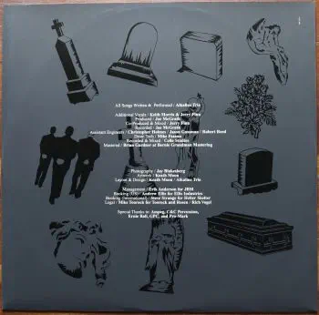 <u>PRESSING INFO</u><br><table class=inf_press><tbody><tr class=inf_info><td class=inf_title>Album:</td><td class=inf_info> Good Mourning on UK Black  </td></tr>
    <td class=inf_title>Pressing:</td><td> First Pressing /500  </td></tr>
    <td class=inf_title>Release Date:</td><td> May 13th 2003  </td></tr>
    <td class=inf_title>Album Pressed:</td><td> 2003  </td></tr>
    <td class=inf_title>Label:</td><td> Vagrant Records - 980 123-9  </td></tr>
    <td class=inf_title>Insert:</td><td> none  </td></tr>
    <td class=inf_title>Barcode:</td><td> 6 02498-01239 0  </td></tr>
    <td class=inf_title>Side A Matrix:</td><td> 980 1239-O+A OR  </td></tr>
    <td class=inf_title>Side B Matrix:</td><td> 980 1239-O+B OR  </td></tr>
    <td class=inf_title>&nbsp;</td><td> <a href=https://www.discogs.com/release/4473316 target=_blank rel=noopener noreferrer>View This Release on Discogs</a>  </tr></tbody></table>
<br><u>PRICING</u><span class='less' style='padding-left: 8px; color: var(--font-colour_grey);'>(prices shown in USD)</span><br><table class='inf_press'><tbody><tr class='inf_info'>
            <td class='inf_title'>Last Sold:</td>
            <td>$130.00 (Feb 16, 2025)</td>
            </tr><tr class='inf_info'>
            <td class='inf_title'>History:</td>
            <td>
                <span class='price-low' title='€30.00 · Sold on Oct 30, 2018'>Low: <span class='price-value'>$34.17</span></span>
                <span class='price-separator'>|</span>
                <span class='price-avg'>Avg: <span class='price-value'>$96.32</span></span>
                <span class='price-separator'>|</span>
                <span class='price-high' title='Sold on Feb 16, 2025'>High: <span class='price-value'>$130.00</span></span>
            </td>
            </tr></tbody></table><br>    <br><br><u>TRACKLIST</u><br><table class='inf_tracks'><tbody><tr>
            <td class='inf_num'>A1</td>
            <td class='inf_trk'>This Could Be Love (For Fire)</td>
            <td class='inf_len'>3:47</td>
            <td><a href='#' class='lyric-link' data-album-code='gm' data-song-title='This Could Be Love (For Fire)'>Lyrics</a></td></tr><tr>
            <td class='inf_num'>A2</td>
            <td class='inf_trk'>We’ve Had Enough</td>
            <td class='inf_len'>2:51</td>
            <td><a href='#' class='lyric-link' data-album-code='gm' data-song-title='We’ve Had Enough'>Lyrics</a></td></tr><tr>
            <td class='inf_num'>A3</td>
            <td class='inf_trk'>One Hundred Stories</td>
            <td class='inf_len'>3:40</td>
            <td><a href='#' class='lyric-link' data-album-code='gm' data-song-title='One Hundred Stories'>Lyrics</a></td></tr><tr>
            <td class='inf_num'>A4</td>
            <td class='inf_trk'>Continental</td>
            <td class='inf_len'>3:28</td>
            <td><a href='#' class='lyric-link' data-album-code='gm' data-song-title='Continental'>Lyrics</a></td></tr><tr>
            <td class='inf_num'>A5</td>
            <td class='inf_trk'>All On Black</td>
            <td class='inf_len'>4:00</td>
            <td><a href='#' class='lyric-link' data-album-code='gm' data-song-title='All On Black'>Lyrics</a></td></tr><tr>
            <td class='inf_num'>A6</td>
            <td class='inf_trk'>Emma</td>
            <td class='inf_len'>2:42</td>
            <td><a href='#' class='lyric-link' data-album-code='gm' data-song-title='Emma'>Lyrics</a></td></tr><tr>
            <td class='inf_num'>A7</td>
            <td class='inf_trk'>Fatally Yours</td>
            <td class='inf_len'>2:16</td>
            <td><a href='#' class='lyric-link' data-album-code='gm' data-song-title='Fatally Yours'>Lyrics</a></td></tr><tr>
            <td class='inf_num'>B1</td>
            <td class='inf_trk'>Every Thug Needs A Lady</td>
            <td class='inf_len'>3:18</td>
            <td><a href='#' class='lyric-link' data-album-code='gm' data-song-title='Every Thug Needs A Lady'>Lyrics</a></td></tr><tr>
            <td class='inf_num'>B2</td>
            <td class='inf_trk'>Blue Carolina</td>
            <td class='inf_len'>3:28</td>
            <td><a href='#' class='lyric-link' data-album-code='gm' data-song-title='Blue Carolina'>Lyrics</a></td></tr><tr>
            <td class='inf_num'>B3</td>
            <td class='inf_trk'>Donner Party (All Night)</td>
            <td class='inf_len'>2:44</td>
            <td><a href='#' class='lyric-link' data-album-code='gm' data-song-title='Donner Party (All Night)'>Lyrics</a></td></tr><tr>
            <td class='inf_num'>B4</td>
            <td class='inf_trk'>If We Never Go Inside</td>
            <td class='inf_len'>3:46</td>
            <td><a href='#' class='lyric-link' data-album-code='gm' data-song-title='If We Never Go Inside'>Lyrics</a></td></tr><tr>
            <td class='inf_num'>B5</td>
            <td class='inf_trk'>Blue In The Face</td>
            <td class='inf_len'>3:02</td>
            <td><a href='#' class='lyric-link' data-album-code='gm' data-song-title='Blue In The Face'>Lyrics</a></td></tr><tr><td colspan='3' class='inf_bonus'>Bonus Tracks</td></tr><tr>
                <td class='inf_num'>B6</td>
                <td class='inf_trk'>Dead End Road</td>
                <td class='inf_len'>3:00</td>
                <td><a href='#' class='lyric-link' data-album-code='gm' data-song-title='Dead End Road'>Lyrics</a></td></tr><tr>
                <td class='inf_num'>B7</td>
                <td class='inf_trk'>Old School Reasons</td>
                <td class='inf_len'>3:00</td>
                <td><a href='#' class='lyric-link' data-album-code='gm' data-song-title='Old School Reasons'>Lyrics</a></td></tr></tbody></table><br><br>
    <u>NOTES</u><br> The jacket is a much flatter matte than the US release and almost has a silkscreen look to it (it's not painted, just appears flat). The band on the cover, and the coffins on the back, are all glossy. The band is much larger on the cover compared to the US. The coffins and track listing on the back are much smaller on this pressing compared to the US. The spine of the UK pressing has a different layout and font than the US press as well. <BR>The inside of the jacket is unbleached cardboard brown (I believe this feature is white in every other official release Trio has put out as of 2023). The vinyl labels appear more glossy than the US press. <BR>No insert, but instead a printed matte inner sleeve with glossy lilies, thank you text, and graphics. <BR>This is the first vinyl release to come with extra tracks in a different region. <BR>The runout on both sides has what appears to be scratched out numbers before the matrix. On the A side it is impossible on my copy to tell what it says. However the B side of my copy clearly shows 06024, which are the first few digits of the barcode.
 - Insert2