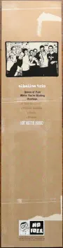 <u>PRESSING INFO</u><br><table class=inf_press><tbody><tr class=inf_info><td class=inf_title>Album:</td><td class=inf_info> Hot Water Music Split on Picture Disk (Gold Insert @ 45 RPM)  </td></tr>
    <td class=inf_title>Pressing:</td><td> Sixth Pressing /1000  </td></tr>
    <td class=inf_title>Release Date:</td><td> Aug. 20th 2012  </td></tr>
    <td class=inf_title>Album Pressed:</td><td> 2012  </td></tr>
    <td class=inf_title>Label:</td><td> No Idea Records NIR-160  </td></tr>
    <td class=inf_title>Insert:</td><td> none  </td></tr>
    <td class=inf_title>Barcode:</td><td> none  </td></tr>
    <td class=inf_title>Side A Matrix:</td><td> PIRATES PRESS NIR-160 A 98846M1/A  </td></tr>
    <td class=inf_title>Side B Matrix:</td><td> PIRATES PRESS NIR-160 B 98846M2/A  </td></tr>
    <td class=inf_title>&nbsp;</td><td> <a href=https://www.discogs.com/release/4347829 target=_blank rel=noopener noreferrer>View This Release on Discogs</a>  </tr></tbody></table>
<br><u>PRICING</u><span class='less' style='padding-left: 8px; color: var(--font-colour_grey);'>(prices shown in USD)</span><br><table class='inf_press'><tbody><tr class='inf_info'>
            <td class='inf_title'>Last Sold:</td>
            <td>$36.44 (Dec 20, 2025)</td>
            </tr><tr class='inf_info'>
            <td class='inf_title'>History:</td>
            <td>
                <span class='price-low' title='£15.20 · Sold on Nov 23, 2019'>Low: <span class='price-value'>$20.24</span></span>
                <span class='price-separator'>|</span>
                <span class='price-avg'>Avg: <span class='price-value'>$39.31</span></span>
                <span class='price-separator'>|</span>
                <span class='price-high' title='€79.00 · Sold on Nov 4, 2024'>High: <span class='price-value'>$89.97</span></span>
            </td>
            </tr></tbody></table><br>    <br><br><u>TRACKLIST</u><br><table class='inf_tracks'><tbody><tr>
            <td class='inf_num'>A1</td>
            <td class='inf_trk'>Alkaline Trio - Queen Of Pain</td>
            <td class='inf_len'>3:57</td>
            <td><a href='#' class='lyric-link' data-album-code='splits' data-song-title='Alkaline Trio - Queen Of Pain'>Lyrics</a></td></tr><tr>
            <td class='inf_num'>A2</td>
            <td class='inf_trk'>Alkaline Trio - While You’re Waiting</td>
            <td class='inf_len'>4:07</td>
            <td><a href='#' class='lyric-link' data-album-code='splits' data-song-title='Alkaline Trio - While You’re Waiting'>Lyrics</a></td></tr><tr>
            <td class='inf_num'>A3</td>
            <td class='inf_trk'>Alkaline Trio - Rooftops</td>
            <td class='inf_len'>2:15</td>
            <td><a href='#' class='lyric-link' data-album-code='splits' data-song-title='Alkaline Trio - Rooftops'>Lyrics</a></td></tr><tr>
            <td class='inf_num'>B1</td>
            <td class='inf_trk'>Hot Water Music - God Deciding</td>
            <td class='inf_len'>2:37</td>
            <td><a href='#' class='lyric-link' data-album-code='splits' data-song-title='Hot Water Music - God Deciding'>Lyrics</a></td></tr><tr>
            <td class='inf_num'>B2</td>
            <td class='inf_trk'>Hot Water Music - Russian Roulette</td>
            <td class='inf_len'>3:25</td>
            <td><a href='#' class='lyric-link' data-album-code='splits' data-song-title='Hot Water Music - Russian Roulette'>Lyrics</a></td></tr><tr>
            <td class='inf_num'>B3</td>
            <td class='inf_trk'>Hot Water Music - Radio</td>
            <td class='inf_len'>4:12</td>
            <td><a href='#' class='lyric-link' data-album-code='splits' data-song-title='Hot Water Music - Radio'>Lyrics</a></td></tr><tr>
            <td class='inf_num'>B4</td>
            <td class='inf_trk'>Hot Water Music - Bleeder</td>
            <td class='inf_len'>3:13</td>
            <td><a href='#' class='lyric-link' data-album-code='splits' data-song-title='Hot Water Music - Bleeder'>Lyrics</a></td></tr></tbody></table><br><br>
    <u>NOTES</u><br> Gold printed cardstock OBI. Runout etchings differ from previous pressings with Gold OBIs. This press is also cut at 45rpm (all previous pressings are 33rpm). Came in a clear pvc sleeve.
 - Back