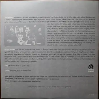 <u>PRESSING INFO</u><br><table class=inf_press><tbody><tr class=inf_info><td class=inf_title>Album:</td><td class=inf_info> Hot Water Music Split on Silver (US Indie Retail Exclusive)  </td></tr>
    <td class=inf_title>Pressing:</td><td> Seventh Pressing /???  </td></tr>
    <td class=inf_title>Release Date:</td><td> July 29th 2022  </td></tr>
    <td class=inf_title>Album Pressed:</td><td> 2022  </td></tr>
    <td class=inf_title>Label:</td><td> Jade Tree Records JT1067 82119-1  </td></tr>
    <td class=inf_title>Insert:</td><td> Printed Glossy Inner Sleeve  </td></tr>
    <td class=inf_title>Barcode:</td><td> 0 45778-21191 3  </td></tr>
    <td class=inf_title>Side A Matrix:</td><td> EPTÂ·82119Â·1Â·A SAFF  </td></tr>
    <td class=inf_title>Side B Matrix:</td><td> EPTÂ·82119Â·1Â·B SAFF  </td></tr>
    <td class=inf_title>&nbsp;</td><td> <a href=https://www.discogs.com/release/24009902 target=_blank rel=noopener noreferrer>View This Release on Discogs</a>  </tr></tbody></table>
<br><u>PRICING</u><span class='less' style='padding-left: 8px; color: var(--font-colour_grey);'>(prices shown in USD)</span><br><table class='inf_press'><tbody><tr class='inf_info'>
            <td class='inf_title'>Last Sold:</td>
            <td><span title='Sold for A$50.00'>$35.00</span> (Jun 14, 2026)</td>
            </tr><tr class='inf_info'>
            <td class='inf_title'>History:</td>
            <td>
                <span class='price-low' title='Sold on Nov 7, 2025'>Low: <span class='price-value'>$12.00</span></span>
                <span class='price-separator'>|</span>
                <span class='price-avg'>Avg: <span class='price-value'>$23.23</span></span>
                <span class='price-separator'>|</span>
                <span class='price-high' title='€39.00 · Sold on Oct 2, 2024'>High: <span class='price-value'>$44.42</span></span>
            </td>
            </tr></tbody></table><br>    <br><br><u>TRACKLIST</u><br><table class='inf_tracks'><tbody><tr>
            <td class='inf_num'>A1</td>
            <td class='inf_trk'>Alkaline Trio - Queen Of Pain</td>
            <td class='inf_len'>3:57</td>
            <td><a href='#' class='lyric-link' data-album-code='splits' data-song-title='Alkaline Trio - Queen Of Pain'>Lyrics</a></td></tr><tr>
            <td class='inf_num'>A2</td>
            <td class='inf_trk'>Alkaline Trio - While You’re Waiting</td>
            <td class='inf_len'>4:07</td>
            <td><a href='#' class='lyric-link' data-album-code='splits' data-song-title='Alkaline Trio - While You’re Waiting'>Lyrics</a></td></tr><tr>
            <td class='inf_num'>A3</td>
            <td class='inf_trk'>Alkaline Trio - Rooftops</td>
            <td class='inf_len'>2:15</td>
            <td><a href='#' class='lyric-link' data-album-code='splits' data-song-title='Alkaline Trio - Rooftops'>Lyrics</a></td></tr><tr>
            <td class='inf_num'>B1</td>
            <td class='inf_trk'>Hot Water Music - God Deciding</td>
            <td class='inf_len'>2:37</td>
            <td><a href='#' class='lyric-link' data-album-code='splits' data-song-title='Hot Water Music - God Deciding'>Lyrics</a></td></tr><tr>
            <td class='inf_num'>B2</td>
            <td class='inf_trk'>Hot Water Music - Russian Roulette</td>
            <td class='inf_len'>3:25</td>
            <td><a href='#' class='lyric-link' data-album-code='splits' data-song-title='Hot Water Music - Russian Roulette'>Lyrics</a></td></tr><tr>
            <td class='inf_num'>B3</td>
            <td class='inf_trk'>Hot Water Music - Radio</td>
            <td class='inf_len'>4:12</td>
            <td><a href='#' class='lyric-link' data-album-code='splits' data-song-title='Hot Water Music - Radio'>Lyrics</a></td></tr><tr>
            <td class='inf_num'>B4</td>
            <td class='inf_trk'>Hot Water Music - Bleeder</td>
            <td class='inf_len'>3:13</td>
            <td><a href='#' class='lyric-link' data-album-code='splits' data-song-title='Hot Water Music - Bleeder'>Lyrics</a></td></tr></tbody></table><br><br>
    <u>NOTES</u><br> Printed inner sleeve (Heavier cardstock and slightly glossier finish compared to 1st presses)
 - Sleeve2