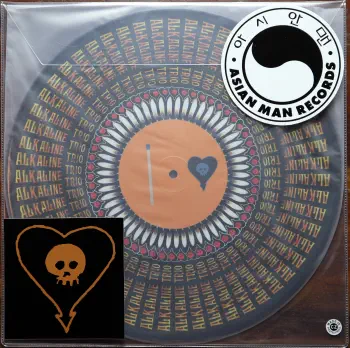 <u>PRESSING INFO</u><br><table class=inf_press><tbody><tr class=inf_info><td class=inf_title>Album:</td><td class=inf_info> Maybe I'll Catch Fire on Zoetrope  </td></tr>
    <td class=inf_title>Pressing:</td><td> Twentieth Pressing /4000  </td></tr>
    <td class=inf_title>Release Date:</td><td> Mar. 13th 2025  </td></tr>
    <td class=inf_title>Album Pressed:</td><td> 2025  </td></tr>
    <td class=inf_title>Label:</td><td> Asianman Records AM 055  </td></tr>
    <td class=inf_title>Insert:</td><td> none  </td></tr>
    <td class=inf_title>Barcode:</td><td> none  </td></tr>
    <td class=inf_title>Side A Matrix:</td><td>   </td></tr>
    <td class=inf_title>Side B Matrix:</td><td>   </td></tr>
    <td class=inf_title>&nbsp;</td><td> <a href=https://www.discogs.com/release/33679854 target=_blank rel=noopener noreferrer>View This Release on Discogs</a>  </tr></tbody></table>
<br><u>PRICING</u><span class='less' style='padding-left: 8px; color: var(--font-colour_grey);'>(prices shown in USD)</span><br><table class='inf_press'><tbody><tr class='inf_info'>
            <td class='inf_title'>Last Sold:</td>
            <td>$56.25 (Jun 26, 2026)</td>
            </tr><tr class='inf_info'>
            <td class='inf_title'>History:</td>
            <td>
                <span class='price-low' title='Sold on Nov 6, 2025'>Low: <span class='price-value'>$15.00</span></span>
                <span class='price-separator'>|</span>
                <span class='price-avg'>Avg: <span class='price-value'>$40.38</span></span>
                <span class='price-separator'>|</span>
                <span class='price-high' title='€60.00 · Sold on Jun 7, 2025'>High: <span class='price-value'>$68.33</span></span>
            </td>
            </tr></tbody></table><br>    <br><br><u>TRACKLIST</u><br><table class='inf_tracks'><tbody><tr>
            <td class='inf_num'>A1</td>
            <td class='inf_trk'>Keep ’Em Coming</td>
            <td class='inf_len'>4:10</td>
            <td><a href='#' class='lyric-link' data-album-code='micf' data-song-title='Keep ’Em Coming'>Lyrics</a></td></tr><tr>
            <td class='inf_num'>A2</td>
            <td class='inf_trk'>Madam Me</td>
            <td class='inf_len'>2:59</td>
            <td><a href='#' class='lyric-link' data-album-code='micf' data-song-title='Madam Me'>Lyrics</a></td></tr><tr>
            <td class='inf_num'>A3</td>
            <td class='inf_trk'>You’ve Got So Far To Go</td>
            <td class='inf_len'>3:14</td>
            <td><a href='#' class='lyric-link' data-album-code='micf' data-song-title='You’ve Got So Far To Go'>Lyrics</a></td></tr><tr>
            <td class='inf_num'>A4</td>
            <td class='inf_trk'>Fuck You Aurora</td>
            <td class='inf_len'>4:49</td>
            <td><a href='#' class='lyric-link' data-album-code='micf' data-song-title='Fuck You Aurora'>Lyrics</a></td></tr><tr>
            <td class='inf_num'>A5</td>
            <td class='inf_trk'>Sleepyhead</td>
            <td class='inf_len'>3:56</td>
            <td><a href='#' class='lyric-link' data-album-code='micf' data-song-title='Sleepyhead'>Lyrics</a></td></tr><tr>
            <td class='inf_num'>B1</td>
            <td class='inf_trk'>Maybe I’ll Catch Fire</td>
            <td class='inf_len'>3:07</td>
            <td><a href='#' class='lyric-link' data-album-code='micf' data-song-title='Maybe I’ll Catch Fire'>Lyrics</a></td></tr><tr>
            <td class='inf_num'>B2</td>
            <td class='inf_trk'>Tuck Me In</td>
            <td class='inf_len'>2:39</td>
            <td><a href='#' class='lyric-link' data-album-code='micf' data-song-title='Tuck Me In'>Lyrics</a></td></tr><tr>
            <td class='inf_num'>B3</td>
            <td class='inf_trk'>She Took Him To The Lake</td>
            <td class='inf_len'>2:40</td>
            <td><a href='#' class='lyric-link' data-album-code='micf' data-song-title='She Took Him To The Lake'>Lyrics</a></td></tr><tr>
            <td class='inf_num'>B4</td>
            <td class='inf_trk'>5-3-10-4</td>
            <td class='inf_len'>2:56</td>
            <td><a href='#' class='lyric-link' data-album-code='micf' data-song-title='5-3-10-4'>Lyrics</a></td></tr><tr>
            <td class='inf_num'>B5</td>
            <td class='inf_trk'>Radio</td>
            <td class='inf_len'>4:41</td>
            <td><a href='#' class='lyric-link' data-album-code='micf' data-song-title='Radio'>Lyrics</a></td></tr></tbody></table><br><br>
    <u>NOTES</u><br> This vinyl went up for pre-sale on the facebook Alkaline Trio Fans group on March 12th 2025 by Mike Park directly. Public access was given on March 13th; the day before the 25th anniversary of the album. In early April 2025, Mike Park annouced a second batch of 2000 vinyl were ordered due to popular demand and to prevent scalping, bringing the total to 4000 pressed. This second batch, still part of the first pressing, went public on May 28th 2025. All copies came with an Asian Man Records sticker, and a unique orange heart & skull sticker.
 - Cover