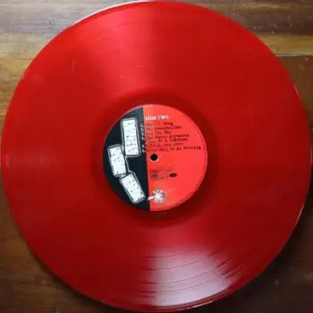 <u>PRESSING INFO</u><br><table class=inf_press><tbody><tr class=inf_info><td class=inf_title>Album:</td><td class=inf_info> Alkaline Trio / One Man Army Split (BYO Records Split Series Vol V.) on Clear Red  </td></tr>
    <td class=inf_title>Pressing:</td><td> First Pressing /500  </td></tr>
    <td class=inf_title>Release Date:</td><td> 2004  </td></tr>
    <td class=inf_title>Album Pressed:</td><td> 2004  </td></tr>
    <td class=inf_title>Label:</td><td> BYO Records BYO 096  </td></tr>
    <td class=inf_title>Insert:</td><td> Double Sided Glossy  </td></tr>
    <td class=inf_title>Barcode:</td><td> 0 2028-20096-1 4  </td></tr>
    <td class=inf_title>Side A Matrix:</td><td> BYO-096-A SR/2 @ SRM  </td></tr>
    <td class=inf_title>Side B Matrix:</td><td> BYO-096-B SR/e @ SRM  </td></tr>
    <td class=inf_title>&nbsp;</td><td> <a href=https://www.discogs.com/release/1303090 target=_blank rel=noopener noreferrer>View This Release on Discogs</a>  </tr></tbody></table>
<br><u>PRICING</u><span class='less' style='padding-left: 8px; color: var(--font-colour_grey);'>(prices shown in USD)</span><br><table class='inf_press'><tbody><tr class='inf_info'>
            <td class='inf_title'>Last Sold:</td>
            <td>$150.00 (Jan 31, 2026)</td>
            </tr><tr class='inf_info'>
            <td class='inf_title'>History:</td>
            <td>
                <span class='price-low' title='Sold on Mar 27, 2015'>Low: <span class='price-value'>$43.99</span></span>
                <span class='price-separator'>|</span>
                <span class='price-avg'>Avg: <span class='price-value'>$94.67</span></span>
                <span class='price-separator'>|</span>
                <span class='price-high' title='Sold on Jan 31, 2026'>High: <span class='price-value'>$150.00</span></span>
            </td>
            </tr></tbody></table><br>    <br><br><u>TRACKLIST</u><br><table class='inf_tracks'><tbody><tr>
            <td class='inf_num'>A1</td>
            <td class='inf_trk'>Alkaline Trio - Fine Without You</td>
            <td class='inf_len'>?:??</td>
            <td><a href='#' class='lyric-link' data-album-code='splits' data-song-title='Alkaline Trio - Fine Without You'>Lyrics</a></td></tr><tr>
            <td class='inf_num'>A2</td>
            <td class='inf_trk'>Alkaline Trio - Hating Every Minute</td>
            <td class='inf_len'>?:??</td>
            <td><a href='#' class='lyric-link' data-album-code='splits' data-song-title='Alkaline Trio - Hating Every Minute'>Lyrics</a></td></tr><tr>
            <td class='inf_num'>A3</td>
            <td class='inf_trk'>Alkaline Trio - Dead And Broken</td>
            <td class='inf_len'>?:??</td>
            <td><a href='#' class='lyric-link' data-album-code='splits' data-song-title='Alkaline Trio - Dead And Broken'>Lyrics</a></td></tr><tr>
            <td class='inf_num'>A4</td>
            <td class='inf_trk'>Alkaline Trio - Sadie</td>
            <td class='inf_len'>?:??</td>
            <td><a href='#' class='lyric-link' data-album-code='splits' data-song-title='Alkaline Trio - Sadie'>Lyrics</a></td></tr><tr>
            <td class='inf_num'>A5</td>
            <td class='inf_trk'>Alkaline Trio - If You Had A Bad Time</td>
            <td class='inf_len'>?:??</td>
            <td><a href='#' class='lyric-link' data-album-code='splits' data-song-title='Alkaline Trio - If You Had A Bad Time'>Lyrics</a></td></tr><tr>
            <td class='inf_num'>A6</td>
            <td class='inf_trk'>Alkaline Trio - Wait For The Blackout (The Damned Cover)</td>
            <td class='inf_len'>?:??</td>
            <td><a href='#' class='lyric-link' data-album-code='splits' data-song-title='Alkaline Trio - Wait For The Blackout (The Damned Cover)'>Lyrics</a></td></tr><tr>
            <td class='inf_num'>B1</td>
            <td class='inf_trk'>One Man Army - The T.V. Song</td>
            <td class='inf_len'>?:??</td>
            <td><a href='#' class='lyric-link' data-album-code='splits' data-song-title='One Man Army - The T.V. Song'>Lyrics</a></td></tr><tr>
            <td class='inf_num'>B2</td>
            <td class='inf_trk'>One Man Army - The Hemophiliac</td>
            <td class='inf_len'>?:??</td>
            <td><a href='#' class='lyric-link' data-album-code='splits' data-song-title='One Man Army - The Hemophiliac'>Lyrics</a></td></tr><tr>
            <td class='inf_num'>B3</td>
            <td class='inf_trk'>One Man Army - All The Way</td>
            <td class='inf_len'>?:??</td>
            <td><a href='#' class='lyric-link' data-album-code='splits' data-song-title='One Man Army - All The Way'>Lyrics</a></td></tr><tr>
            <td class='inf_num'>B4</td>
            <td class='inf_trk'>One Man Army - The Radio Airwaves Gave Me A Lobotomy</td>
            <td class='inf_len'>?:??</td>
            <td><a href='#' class='lyric-link' data-album-code='splits' data-song-title='One Man Army - The Radio Airwaves Gave Me A Lobotomy'>Lyrics</a></td></tr><tr>
            <td class='inf_num'>B5</td>
            <td class='inf_trk'>One Man Army - I.F.H.A. (One Love)</td>
            <td class='inf_len'>?:??</td>
            <td><a href='#' class='lyric-link' data-album-code='splits' data-song-title='One Man Army - I.F.H.A. (One Love)'>Lyrics</a></td></tr><tr>
            <td class='inf_num'>B6</td>
            <td class='inf_trk'>One Man Army - Let’s Call It An Evening</td>
            <td class='inf_len'>?:??</td>
            <td><a href='#' class='lyric-link' data-album-code='splits' data-song-title='One Man Army - Let’s Call It An Evening'>Lyrics</a></td></tr></tbody></table><br><br>
    <u>NOTES</u><br> Glossy cover
 - B