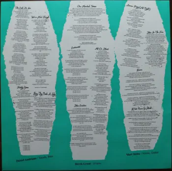 <u>PRESSING INFO</u><br><table class=inf_press><tbody><tr class=inf_info><td class=inf_title>Album:</td><td class=inf_info> Good Mourning Past Live on Turquoise  </td></tr>
    <td class=inf_title>Pressing:</td><td> First Pressing /500  </td></tr>
    <td class=inf_title>Release Date:</td><td> June 2018  </td></tr>
    <td class=inf_title>Album Pressed:</td><td> 2018  </td></tr>
    <td class=inf_title>Label:</td><td> Heart&Skull Records  </td></tr>
    <td class=inf_title>Insert:</td><td> Single Sided Glossy  </td></tr>
    <td class=inf_title>Barcode:</td><td> none  </td></tr>
    <td class=inf_title>Side A Matrix:</td><td> 17-0409NL-005 A K SST MPO (Etched) MPO 18 24666 (Stamped)  </td></tr>
    <td class=inf_title>Side B Matrix:</td><td> 17-0409NL-005 B K SST MPO (Etched) MPO 18 24660 (Stamped)  </td></tr>
    <td class=inf_title>&nbsp;</td><td> <a href=https://www.discogs.com/release/12220660 target=_blank rel=noopener noreferrer>View This Release on Discogs</a>  </tr></tbody></table>
<br><u>PRICING</u><span class='less' style='padding-left: 8px; color: var(--font-colour_grey);'>(prices shown in USD)</span><br><table class='inf_press'><tbody><tr class='inf_info'>
            <td class='inf_title'>Last Sold:</td>
            <td>$600.00 (Jun 3, 2026)</td>
            </tr><tr class='inf_info'>
            <td class='inf_title'>History:</td>
            <td>
                <span class='price-low' title='Sold on Dec 25, 2021'>Low: <span class='price-value'>$199.99</span></span>
                <span class='price-separator'>|</span>
                <span class='price-avg'>Avg: <span class='price-value'>$378.24</span></span>
                <span class='price-separator'>|</span>
                <span class='price-high' title='Sold on May 28, 2023'>High: <span class='price-value'>$700.00</span></span>
            </td>
            </tr></tbody></table><br>    <br><br><u>TRACKLIST</u><br><table class='inf_tracks'><tbody><tr>
            <td class='inf_num'>A1</td>
            <td class='inf_trk'>This Could Be Love</td>
            <td class='inf_len'>?:??</td>
            <td><a href='#' class='lyric-link' data-album-code='pl' data-song-title='This Could Be Love'>Lyrics</a></td></tr><tr>
            <td class='inf_num'>A2</td>
            <td class='inf_trk'>We’ve Had Enough</td>
            <td class='inf_len'>?:??</td>
            <td><a href='#' class='lyric-link' data-album-code='pl' data-song-title='We’ve Had Enough'>Lyrics</a></td></tr><tr>
            <td class='inf_num'>A3</td>
            <td class='inf_trk'>One Hundred Stories</td>
            <td class='inf_len'>?:??</td>
            <td><a href='#' class='lyric-link' data-album-code='pl' data-song-title='One Hundred Stories'>Lyrics</a></td></tr><tr>
            <td class='inf_num'>A4</td>
            <td class='inf_trk'>Continental</td>
            <td class='inf_len'>?:??</td>
            <td><a href='#' class='lyric-link' data-album-code='pl' data-song-title='Continental'>Lyrics</a></td></tr><tr>
            <td class='inf_num'>A5</td>
            <td class='inf_trk'>All On Black</td>
            <td class='inf_len'>?:??</td>
            <td><a href='#' class='lyric-link' data-album-code='pl' data-song-title='All On Black'>Lyrics</a></td></tr><tr>
            <td class='inf_num'>A6</td>
            <td class='inf_trk'>Emma</td>
            <td class='inf_len'>?:??</td>
            <td><a href='#' class='lyric-link' data-album-code='pl' data-song-title='Emma'>Lyrics</a></td></tr><tr>
            <td class='inf_num'>B1</td>
            <td class='inf_trk'>Fatally Yours</td>
            <td class='inf_len'>?:??</td>
            <td><a href='#' class='lyric-link' data-album-code='pl' data-song-title='Fatally Yours'>Lyrics</a></td></tr><tr>
            <td class='inf_num'>B2</td>
            <td class='inf_trk'>Every Thug Needs A Lady</td>
            <td class='inf_len'>?:??</td>
            <td><a href='#' class='lyric-link' data-album-code='pl' data-song-title='Every Thug Needs A Lady'>Lyrics</a></td></tr><tr>
            <td class='inf_num'>B3</td>
            <td class='inf_trk'>Blue Caroline</td>
            <td class='inf_len'>?:??</td>
            <td><a href='#' class='lyric-link' data-album-code='pl' data-song-title='Blue Caroline'>Lyrics</a></td></tr><tr>
            <td class='inf_num'>B4</td>
            <td class='inf_trk'>Donner Party (All Night)</td>
            <td class='inf_len'>?:??</td>
            <td><a href='#' class='lyric-link' data-album-code='pl' data-song-title='Donner Party (All Night)'>Lyrics</a></td></tr><tr>
            <td class='inf_num'>B5</td>
            <td class='inf_trk'>If We Never Go Inside</td>
            <td class='inf_len'>?:??</td>
            <td><a href='#' class='lyric-link' data-album-code='pl' data-song-title='If We Never Go Inside'>Lyrics</a></td></tr><tr>
            <td class='inf_num'>B6</td>
            <td class='inf_trk'>Blue In The Face</td>
            <td class='inf_len'>?:??</td>
            <td><a href='#' class='lyric-link' data-album-code='pl' data-song-title='Blue In The Face'>Lyrics</a></td></tr></tbody></table><br><br>
    <u>NOTES</u><br> Recorded live at the Metro, Chicago on Oct 19, 2014
 - Insert