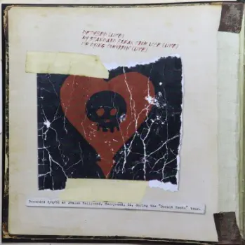 <u>PRESSING INFO</u><br><table class=inf_press><tbody><tr class=inf_info><td class=inf_title>Album:</td><td class=inf_info> Remains on Red with Black Splatter | Red with Black Splatter (Vagrant Webstore Exclusive)  </td></tr>
    <td class=inf_title>Pressing:</td><td> Fourth Pressing /1000  </td></tr>
    <td class=inf_title>Release Date:</td><td> Feb. 3rd 2023  </td></tr>
    <td class=inf_title>Album Pressed:</td><td> 2023  </td></tr>
    <td class=inf_title>Label:</td><td> Vagrant Records/BMG 538803950  </td></tr>
    <td class=inf_title>Insert:</td><td> none  </td></tr>
    <td class=inf_title>Barcode:</td><td> 4 050538-803952  </td></tr>
    <td class=inf_title>Side A Matrix:</td><td> 1D-97215 / 538803950 - A 251682E1/A  </td></tr>
    <td class=inf_title>Side B Matrix:</td><td> 1D-97215 / 538803950 - B 251682E2/A  </td></tr>
    <td class=inf_title>Side C Matrix:</td><td> 10-97215 / 538803950 - C 251682E3/A  </td></tr>
    <td class=inf_title>Side D Matrix:</td><td> 10-97215 / 538803950 - D 251682E4/A  </td></tr>
    <td class=inf_title>&nbsp;</td><td> <a href=https://www.discogs.com/release/25995550 target=_blank rel=noopener noreferrer>View This Release on Discogs</a>  </tr></tbody></table>
<br><u>PRICING</u><span class='less' style='padding-left: 8px; color: var(--font-colour_grey);'>(prices shown in USD)</span><br><table class='inf_press'><tbody><tr class='inf_info'>
            <td class='inf_title'>Last Sold:</td>
            <td>$63.00 (Mar 21, 2026)</td>
            </tr><tr class='inf_info'>
            <td class='inf_title'>History:</td>
            <td>
                <span class='price-low' title='Sold on Mar 10, 2023'>Low: <span class='price-value'>$22.00</span></span>
                <span class='price-separator'>|</span>
                <span class='price-avg'>Avg: <span class='price-value'>$48.97</span></span>
                <span class='price-separator'>|</span>
                <span class='price-high' title='Sold on Mar 21, 2026'>High: <span class='price-value'>$63.00</span></span>
            </td>
            </tr></tbody></table><br>    <br><br><u>TRACKLIST</u><br><table class='inf_tracks'><tbody><tr>
            <td class='inf_num'>A1</td>
            <td class='inf_trk'>Hell Yes</td>
            <td class='inf_len'>3:49</td>
            <td><a href='#' class='lyric-link' data-album-code='remains' data-song-title='Hell Yes'>Lyrics</a></td></tr><tr>
            <td class='inf_num'>A2</td>
            <td class='inf_trk'>My Standard Break From Life</td>
            <td class='inf_len'>2:34</td>
            <td><a href='#' class='lyric-link' data-album-code='remains' data-song-title='My Standard Break From Life'>Lyrics</a></td></tr><tr>
            <td class='inf_num'>A3</td>
            <td class='inf_trk'>Dead End Road</td>
            <td class='inf_len'>3:08</td>
            <td><a href='#' class='lyric-link' data-album-code='remains' data-song-title='Dead End Road'>Lyrics</a></td></tr><tr>
            <td class='inf_num'>A4</td>
            <td class='inf_trk'>Metro</td>
            <td class='inf_len'>3:41</td>
            <td><a href='#' class='lyric-link' data-album-code='remains' data-song-title='Metro'>Lyrics</a></td></tr><tr>
            <td class='inf_num'>A5</td>
            <td class='inf_trk'>Jaked On Green Beers</td>
            <td class='inf_len'>3:27</td>
            <td><a href='#' class='lyric-link' data-album-code='remains' data-song-title='Jaked On Green Beers'>Lyrics</a></td></tr><tr>
            <td class='inf_num'>B1</td>
            <td class='inf_trk'>Queen Of Pain</td>
            <td class='inf_len'>3:56</td>
            <td><a href='#' class='lyric-link' data-album-code='remains' data-song-title='Queen Of Pain'>Lyrics</a></td></tr><tr>
            <td class='inf_num'>B2</td>
            <td class='inf_trk'>While You’re Waiting</td>
            <td class='inf_len'>4:06</td>
            <td><a href='#' class='lyric-link' data-album-code='remains' data-song-title='While You’re Waiting'>Lyrics</a></td></tr><tr>
            <td class='inf_num'>B3</td>
            <td class='inf_trk'>Rooftops</td>
            <td class='inf_len'>2:15</td>
            <td><a href='#' class='lyric-link' data-album-code='remains' data-song-title='Rooftops'>Lyrics</a></td></tr><tr>
            <td class='inf_num'>B4</td>
            <td class='inf_trk'>Old School Reasons</td>
            <td class='inf_len'>2:51</td>
            <td><a href='#' class='lyric-link' data-album-code='remains' data-song-title='Old School Reasons'>Lyrics</a></td></tr><tr>
            <td class='inf_num'>B5</td>
            <td class='inf_trk'>Warbrain</td>
            <td class='inf_len'>2:28</td>
            <td><a href='#' class='lyric-link' data-album-code='remains' data-song-title='Warbrain'>Lyrics</a></td></tr><tr>
            <td class='inf_num'>C1</td>
            <td class='inf_trk'>Fine Without You</td>
            <td class='inf_len'>3:15</td>
            <td><a href='#' class='lyric-link' data-album-code='remains' data-song-title='Fine Without You'>Lyrics</a></td></tr><tr>
            <td class='inf_num'>C2</td>
            <td class='inf_trk'>Hating Every Minute</td>
            <td class='inf_len'>3:03</td>
            <td><a href='#' class='lyric-link' data-album-code='remains' data-song-title='Hating Every Minute'>Lyrics</a></td></tr><tr>
            <td class='inf_num'>C3</td>
            <td class='inf_trk'>Dead And Broken</td>
            <td class='inf_len'>2:09</td>
            <td><a href='#' class='lyric-link' data-album-code='remains' data-song-title='Dead And Broken'>Lyrics</a></td></tr><tr>
            <td class='inf_num'>C4</td>
            <td class='inf_trk'>Sadie</td>
            <td class='inf_len'>4:38</td>
            <td><a href='#' class='lyric-link' data-album-code='remains' data-song-title='Sadie'>Lyrics</a></td></tr><tr>
            <td class='inf_num'>D1</td>
            <td class='inf_trk'>If You Had A Bad Time</td>
            <td class='inf_len'>3:38</td>
            <td><a href='#' class='lyric-link' data-album-code='remains' data-song-title='If You Had A Bad Time'>Lyrics</a></td></tr><tr>
            <td class='inf_num'>D2</td>
            <td class='inf_trk'>Wait For The Blackout</td>
            <td class='inf_len'>3:28</td>
            <td><a href='#' class='lyric-link' data-album-code='remains' data-song-title='Wait For The Blackout'>Lyrics</a></td></tr><tr>
            <td class='inf_num'>D3</td>
            <td class='inf_trk'>We Can Never Break Up</td>
            <td class='inf_len'>3:10</td>
            <td><a href='#' class='lyric-link' data-album-code='remains' data-song-title='We Can Never Break Up'>Lyrics</a></td></tr><tr>
            <td class='inf_num'>D4</td>
            <td class='inf_trk'>Dethbed (Live)</td>
            <td class='inf_len'>3:12</td>
            <td><a href='#' class='lyric-link' data-album-code='remains' data-song-title='Dethbed (Live)'>Lyrics</a></td></tr><tr>
            <td class='inf_num'>D5</td>
            <td class='inf_trk'>My Standard Break From Life (Live Acoustic)</td>
            <td class='inf_len'>3:42</td>
            <td><a href='#' class='lyric-link' data-album-code='remains' data-song-title='My Standard Break From Life (Live Acoustic)'>Lyrics</a></td></tr><tr>
            <td class='inf_num'>D6</td>
            <td class='inf_trk'>I’m Dying Tomorrow (Live)</td>
            <td class='inf_len'>2:31</td>
            <td><a href='#' class='lyric-link' data-album-code='remains' data-song-title='I’m Dying Tomorrow (Live)'>Lyrics</a></td></tr></tbody></table><br><br>
    <u>NOTES</u><br> Vagrant Webstore Exclusive. Vagrant 25th hype sticker states Limited Vinyl Color. Tri-fold jacket with an affixed booklet on the center panel. This pressing is missing 2 songs from the earlier pressings. 'Buried' on side B, and 'Don't Say You Won't' on side C are both absent. 
 - Booklet09