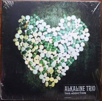 <u>PRESSING INFO</u><br><table class=inf_press><tbody><tr class=inf_info><td class=inf_title>Album:</td><td class=inf_info> This Addiction on Toxic Green (KingsRoadMerch Exclusive)  </td></tr>
    <td class=inf_title>Pressing:</td><td> Second Pressing /1000  </td></tr>
    <td class=inf_title>Release Date:</td><td> Feb. 10th 2023  </td></tr>
    <td class=inf_title>Album Pressed:</td><td> 2023  </td></tr>
    <td class=inf_title>Label:</td><td> Heart&Skull Records/Epitaph 87075-1  </td></tr>
    <td class=inf_title>Insert:</td><td> Printed Satin Inner Sleeve  </td></tr>
    <td class=inf_title>Barcode:</td><td> 0 45778-70751 5  </td></tr>
    <td class=inf_title>Side A Matrix:</td><td> ALKALINE TRIO - THIS ADDICTION EPITAPH 87075-1 2017 A  </td></tr>
    <td class=inf_title>Side B Matrix:</td><td> ALKALINE TRIO - THIS ADDICTION EPITAPH 87075-1 2017 B  </td></tr>
    <td class=inf_title>&nbsp;</td><td> <a href=https://www.discogs.com/release/26278778 target=_blank rel=noopener noreferrer>View This Release on Discogs</a>  </tr></tbody></table>
<br><u>PRICING</u><span class='less' style='padding-left: 8px; color: var(--font-colour_grey);'>(prices shown in USD)</span><br><table class='inf_press'><tbody><tr class='inf_info'>
            <td class='inf_title'>Last Sold:</td>
            <td>$35.00 (Mar 27, 2026)</td>
            </tr><tr class='inf_info'>
            <td class='inf_title'>History:</td>
            <td>
                <span class='price-low' title='Sold on Feb 28, 2026'>Low: <span class='price-value'>$31.99</span></span>
                <span class='price-separator'>|</span>
                <span class='price-avg'>Avg: <span class='price-value'>$41.39</span></span>
                <span class='price-separator'>|</span>
                <span class='price-high' title='Sold on Feb 3, 2026'>High: <span class='price-value'>$49.99</span></span>
            </td>
            </tr></tbody></table><br>    <br><br><u>TRACKLIST</u><br><table class='inf_tracks'><tbody><tr>
            <td class='inf_num'>A1</td>
            <td class='inf_trk'>This Addiction</td>
            <td class='inf_len'>2:35</td>
            <td><a href='#' class='lyric-link' data-album-code='ta' data-song-title='This Addiction'>Lyrics</a></td></tr><tr>
            <td class='inf_num'>A2</td>
            <td class='inf_trk'>Dine, Dine My Darling</td>
            <td class='inf_len'>2:58</td>
            <td><a href='#' class='lyric-link' data-album-code='ta' data-song-title='Dine, Dine My Darling'>Lyrics</a></td></tr><tr>
            <td class='inf_num'>A3</td>
            <td class='inf_trk'>Lead Poisoning</td>
            <td class='inf_len'>2:37</td>
            <td><a href='#' class='lyric-link' data-album-code='ta' data-song-title='Lead Poisoning'>Lyrics</a></td></tr><tr>
            <td class='inf_num'>A4</td>
            <td class='inf_trk'>Dead On The Floor</td>
            <td class='inf_len'>4:20</td>
            <td><a href='#' class='lyric-link' data-album-code='ta' data-song-title='Dead On The Floor'>Lyrics</a></td></tr><tr>
            <td class='inf_num'>A5</td>
            <td class='inf_trk'>The American Scream</td>
            <td class='inf_len'>3:00</td>
            <td><a href='#' class='lyric-link' data-album-code='ta' data-song-title='The American Scream'>Lyrics</a></td></tr><tr>
            <td class='inf_num'>A6</td>
            <td class='inf_trk'>Off The Map</td>
            <td class='inf_len'>3:16</td>
            <td><a href='#' class='lyric-link' data-album-code='ta' data-song-title='Off The Map'>Lyrics</a></td></tr><tr>
            <td class='inf_num'>B1</td>
            <td class='inf_trk'>Draculina</td>
            <td class='inf_len'>3:34</td>
            <td><a href='#' class='lyric-link' data-album-code='ta' data-song-title='Draculina'>Lyrics</a></td></tr><tr>
            <td class='inf_num'>B2</td>
            <td class='inf_trk'>Eating Me Alive</td>
            <td class='inf_len'>2:53</td>
            <td><a href='#' class='lyric-link' data-album-code='ta' data-song-title='Eating Me Alive'>Lyrics</a></td></tr><tr>
            <td class='inf_num'>B3</td>
            <td class='inf_trk'>Piss And Vinegar</td>
            <td class='inf_len'>2:28</td>
            <td><a href='#' class='lyric-link' data-album-code='ta' data-song-title='Piss And Vinegar'>Lyrics</a></td></tr><tr>
            <td class='inf_num'>B4</td>
            <td class='inf_trk'>Dorothy</td>
            <td class='inf_len'>3:32</td>
            <td><a href='#' class='lyric-link' data-album-code='ta' data-song-title='Dorothy'>Lyrics</a></td></tr><tr>
            <td class='inf_num'>B5</td>
            <td class='inf_trk'>Fine</td>
            <td class='inf_len'>3:17</td>
            <td><a href='#' class='lyric-link' data-album-code='ta' data-song-title='Fine'>Lyrics</a></td></tr></tbody></table><br><br>
    <u>NOTES</u><br> Gatefold sleeve. Labels without Made in Canada
 - Cover