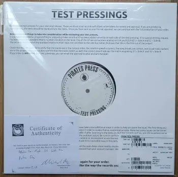 <u>PRESSING INFO</u><br><table class=inf_press><tbody><tr class=inf_info><td class=inf_title>Album:</td><td class=inf_info> Maybe I'll Catch Fire (Test Press) on Black (Pirates Press Labels)  </td></tr>
    <td class=inf_title>Pressing:</td><td> Twelfth Pressing /10  </td></tr>
    <td class=inf_title>Release Date:</td><td> Nov. 24th 2020  </td></tr>
    <td class=inf_title>Album Pressed:</td><td> 2020  </td></tr>
    <td class=inf_title>Label:</td><td> Asianman Records AM 055  </td></tr>
    <td class=inf_title>Insert:</td><td> none  </td></tr>
    <td class=inf_title>Barcode:</td><td> none  </td></tr>
    <td class=inf_title>Side A Matrix:</td><td> ANDRIANO LIKES THE CUBS 213030E1/A  </td></tr>
    <td class=inf_title>Side B Matrix:</td><td> SKIBA LIKES VEGAN CHICKEN WINGS 213030E2/A  </td></tr>
    <td class=inf_title>&nbsp;</td><td> <a href=https://www.discogs.com/release/16606503 target=_blank rel=noopener noreferrer>View This Release on Discogs</a>  </tr></tbody></table>
    
    <u>NOTES</u><br> Comes with Pirates Press Test Pressing sleeve / center labels and Asianman Records certificate of authenticity numbered and signed by Mike Park.
 - Cover