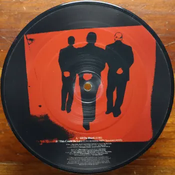 <u>PRESSING INFO</u><br><table class=inf_press><tbody><tr class=inf_info><td class=inf_title>Album:</td><td class=inf_info> All on Black Picture Disc (UK Release) on All On Black (Picture Disc)  </td></tr>
    <td class=inf_title>Pressing:</td><td> First Pressing /500  </td></tr>
    <td class=inf_title>Release Date:</td><td> Oct. 6th 2003  </td></tr>
    <td class=inf_title>Album Pressed:</td><td> 2003  </td></tr>
    <td class=inf_title>Label:</td><td> Vagrant Records/ Polydor Limited 981 150-7  </td></tr>
    <td class=inf_title>Insert:</td><td> none  </td></tr>
    <td class=inf_title>Barcode:</td><td> 6 02498-11507 7  </td></tr>
    <td class=inf_title>Side A Matrix:</td><td> 981-150-7+A FRANCIS  </td></tr>
    <td class=inf_title>Side B Matrix:</td><td> 981-150-7+B OR  </td></tr>
    <td class=inf_title>&nbsp;</td><td> <a href=https://www.discogs.com/release/2197447 target=_blank rel=noopener noreferrer>View This Release on Discogs</a>  </tr></tbody></table>
<br><u>PRICING</u><span class='less' style='padding-left: 8px; color: var(--font-colour_grey);'>(prices shown in USD)</span><br><table class='inf_press'><tbody><tr class='inf_info'>
            <td class='inf_title'>Last Sold:</td>
            <td>$29.99 (Jun 29, 2026)</td>
            </tr><tr class='inf_info'>
            <td class='inf_title'>History:</td>
            <td>
                <span class='price-low' title='Sold on May 7, 2021'>Low: <span class='price-value'>$9.99</span></span>
                <span class='price-separator'>|</span>
                <span class='price-avg'>Avg: <span class='price-value'>$18.10</span></span>
                <span class='price-separator'>|</span>
                <span class='price-high' title='£35.00 · Sold on Mar 19, 2024'>High: <span class='price-value'>$46.61</span></span>
            </td>
            </tr></tbody></table><br>    <br><br><u>TRACKLIST</u><br><table class='inf_tracks'><tbody><tr>
            <td class='inf_num'>A1</td>
            <td class='inf_trk'>All On Black</td>
            <td class='inf_len'>4:00</td>
            <td><a href='#' class='lyric-link' data-album-code='singles' data-song-title='All On Black'>Lyrics</a></td></tr><tr>
            <td class='inf_num'>B1</td>
            <td class='inf_trk'>This Could Be Love (Live Acoustic SBN Session)</td>
            <td class='inf_len'>4:03</td>
            <td><a href='#' class='lyric-link' data-album-code='singles' data-song-title='This Could Be Love (Live Acoustic SBN Session)'>Lyrics</a></td></tr></tbody></table><br><br>
    <u>NOTES</u><br> Came in a clear poly sleeve with hype sticker. B side track is This Could Be Love (Live Acoustic SBN Session)
 - B