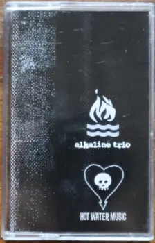 <u>PRESSING INFO</u><br><table class=inf_press><tbody><tr class=inf_info><td class=inf_title>Album:</td><td class=inf_info> Hot Water Music Split Cassette on Silver Cassette  </td></tr>
    <td class=inf_title>Pressing:</td><td> First Pressing /20  </td></tr>
    <td class=inf_title>Release Date:</td><td> 2026  </td></tr>
    <td class=inf_title>Album Pressed:</td><td> 2026  </td></tr>
    <td class=inf_title>Label:</td><td> Not For Profit Tapes  </td></tr>
    <td class=inf_title>Insert:</td><td> Printed Insert  </td></tr>
    <td class=inf_title>Barcode:</td><td> none  </td></tr>
    <td class=inf_title>Side A Matrix:</td><td> none  </td></tr>
    <td class=inf_title>Side B Matrix:</td><td> none  </td></tr>
    <td class=inf_title>&nbsp;</td><td> <a href= target=_blank rel=noopener noreferrer>View This Release on Discogs</a>  </tr></tbody></table>
    <br><br><u>TRACKLIST</u><br><table class='inf_tracks'><tbody><tr>
            <td class='inf_num'>A1</td>
            <td class='inf_trk'>Alkaline Trio - Queen Of Pain</td>
            <td class='inf_len'>3:57</td>
            <td><a href='#' class='lyric-link' data-album-code='cass' data-song-title='Alkaline Trio - Queen Of Pain'>Lyrics</a></td></tr><tr>
            <td class='inf_num'>A2</td>
            <td class='inf_trk'>Alkaline Trio - While You’re Waiting</td>
            <td class='inf_len'>4:07</td>
            <td><a href='#' class='lyric-link' data-album-code='cass' data-song-title='Alkaline Trio - While You’re Waiting'>Lyrics</a></td></tr><tr>
            <td class='inf_num'>A3</td>
            <td class='inf_trk'>Alkaline Trio - Rooftops</td>
            <td class='inf_len'>2:15</td>
            <td><a href='#' class='lyric-link' data-album-code='cass' data-song-title='Alkaline Trio - Rooftops'>Lyrics</a></td></tr><tr>
            <td class='inf_num'>B1</td>
            <td class='inf_trk'>Hot Water Music - God Deciding</td>
            <td class='inf_len'>2:37</td>
            <td><a href='#' class='lyric-link' data-album-code='cass' data-song-title='Hot Water Music - God Deciding'>Lyrics</a></td></tr><tr>
            <td class='inf_num'>B2</td>
            <td class='inf_trk'>Hot Water Music - Russian Roulette</td>
            <td class='inf_len'>3:25</td>
            <td><a href='#' class='lyric-link' data-album-code='cass' data-song-title='Hot Water Music - Russian Roulette'>Lyrics</a></td></tr><tr>
            <td class='inf_num'>B3</td>
            <td class='inf_trk'>Hot Water Music - Radio</td>
            <td class='inf_len'>4:12</td>
            <td><a href='#' class='lyric-link' data-album-code='cass' data-song-title='Hot Water Music - Radio'>Lyrics</a></td></tr><tr>
            <td class='inf_num'>B4</td>
            <td class='inf_trk'>Hot Water Music - Bleeder</td>
            <td class='inf_len'>3:13</td>
            <td><a href='#' class='lyric-link' data-album-code='cass' data-song-title='Hot Water Music - Bleeder'>Lyrics</a></td></tr></tbody></table><br><br>
    <u>NOTES</u><br> Not For Profit Tapes pressing. This is a bootleg tape, and not an official release. It seems that only around 20 of these tapes may have been made.
 - Front