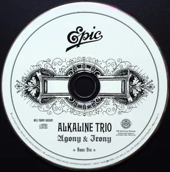 <u>PRESSING INFO</u><br><table class=inf_press><tbody><tr class=inf_info><td class=inf_title>Album:</td><td class=inf_info> Agony & Irony (USA Deluxe Edition) </td></tr>
    <td class=inf_title>Pressing:</td><td> CD </td></tr>
    <td class=inf_title>Release Date:</td><td> Jul. 1st 2008  </td></tr>
    <td class=inf_title>Label:</td><td> Epic Records  </td></tr>
    <td class=inf_title>Catalog Number:</td><td> 88697-31294-2 </td></tr>
    <td class=inf_title>Barcode:</td><td> 8 869731 29425  </td></tr>
    <td class=inf_title>&nbsp;</td><td> <a href=https://www.discogs.com/release/1385425 target=_blank rel=noopener noreferrer>View This Release on Discogs</a> </tr></tbody></table>
    <br><br><u>TRACKLIST</u><br><table class='inf_tracks'><tbody><tr>
            <td class='inf_num'>1</td>
            <td class='inf_trk'>Calling All Skeletons</td>
            <td class='inf_len'>3:19</td>
            <td><a href='#' class='lyric-link' data-album-code='ai' data-song-title='Calling All Skeletons'>Lyrics</a></td></tr><tr>
            <td class='inf_num'>2</td>
            <td class='inf_trk'>Help Me</td>
            <td class='inf_len'>3:45</td>
            <td><a href='#' class='lyric-link' data-album-code='ai' data-song-title='Help Me'>Lyrics</a></td></tr><tr>
            <td class='inf_num'>3</td>
            <td class='inf_trk'>In Vein</td>
            <td class='inf_len'>3:56</td>
            <td><a href='#' class='lyric-link' data-album-code='ai' data-song-title='In Vein'>Lyrics</a></td></tr><tr>
            <td class='inf_num'>4</td>
            <td class='inf_trk'>Over And Out</td>
            <td class='inf_len'>3:14</td>
            <td><a href='#' class='lyric-link' data-album-code='ai' data-song-title='Over And Out'>Lyrics</a></td></tr><tr>
            <td class='inf_num'>5</td>
            <td class='inf_trk'>I Found Away</td>
            <td class='inf_len'>4:01</td>
            <td><a href='#' class='lyric-link' data-album-code='ai' data-song-title='I Found Away'>Lyrics</a></td></tr><tr>
            <td class='inf_num'>6</td>
            <td class='inf_trk'>Do You Wanna Know?</td>
            <td class='inf_len'>3:36</td>
            <td><a href='#' class='lyric-link' data-album-code='ai' data-song-title='Do You Wanna Know?'>Lyrics</a></td></tr><tr>
            <td class='inf_num'>7</td>
            <td class='inf_trk'>Live Young, Die Fast</td>
            <td class='inf_len'>4:14</td>
            <td><a href='#' class='lyric-link' data-album-code='ai' data-song-title='Live Young, Die Fast'>Lyrics</a></td></tr><tr>
            <td class='inf_num'>8</td>
            <td class='inf_trk'>Love Love, Kiss Kiss</td>
            <td class='inf_len'>3:25</td>
            <td><a href='#' class='lyric-link' data-album-code='ai' data-song-title='Love Love, Kiss Kiss'>Lyrics</a></td></tr><tr>
            <td class='inf_num'>9</td>
            <td class='inf_trk'>Lost And Rendered</td>
            <td class='inf_len'>3:23</td>
            <td><a href='#' class='lyric-link' data-album-code='ai' data-song-title='Lost And Rendered'>Lyrics</a></td></tr><tr>
            <td class='inf_num'>10</td>
            <td class='inf_trk'>Ruin It</td>
            <td class='inf_len'>3:36</td>
            <td><a href='#' class='lyric-link' data-album-code='ai' data-song-title='Ruin It'>Lyrics</a></td></tr><tr>
            <td class='inf_num'>11</td>
            <td class='inf_trk'>Into The Night</td>
            <td class='inf_len'>3:23</td>
            <td><a href='#' class='lyric-link' data-album-code='ai' data-song-title='Into The Night'>Lyrics</a></td></tr><tr>
            <td class='inf_num'>CD2 1</td>
            <td class='inf_trk'>Burned Is The House</td>
            <td class='inf_len'>?:??</td>
            <td><a href='#' class='lyric-link' data-album-code='ai' data-song-title='Burned Is The House'>Lyrics</a></td></tr><tr>
            <td class='inf_num'>CD2 2</td>
            <td class='inf_trk'>Maybe I’ll Catch Fire (Acoustic)</td>
            <td class='inf_len'>?:??</td>
            <td><a href='#' class='lyric-link' data-album-code='ai' data-song-title='Maybe I’ll Catch Fire (Acoustic)'>Lyrics</a></td></tr><tr>
            <td class='inf_num'>CD2 3</td>
            <td class='inf_trk'>Live Young, Die Fast (Acoustic)</td>
            <td class='inf_len'>?:??</td>
            <td><a href='#' class='lyric-link' data-album-code='ai' data-song-title='Live Young, Die Fast (Acoustic)'>Lyrics</a></td></tr><tr>
            <td class='inf_num'>CD2 4</td>
            <td class='inf_trk'>Into The Night (Acoustic)</td>
            <td class='inf_len'>?:??</td>
            <td><a href='#' class='lyric-link' data-album-code='ai' data-song-title='Into The Night (Acoustic)'>Lyrics</a></td></tr><tr>
            <td class='inf_num'>CD2 5</td>
            <td class='inf_trk'>Over And Out (Acoustic)</td>
            <td class='inf_len'>?:??</td>
            <td><a href='#' class='lyric-link' data-album-code='ai' data-song-title='Over And Out (Acoustic)'>Lyrics</a></td></tr><tr>
            <td class='inf_num'>CD2 6</td>
            <td class='inf_trk'>Lost And Rendered (Acoustic)</td>
            <td class='inf_len'>?:??</td>
            <td><a href='#' class='lyric-link' data-album-code='ai' data-song-title='Lost And Rendered (Acoustic)'>Lyrics</a></td></tr></tbody></table><br><br>
    <u>NOTES</u><br> 
 - Dvd
