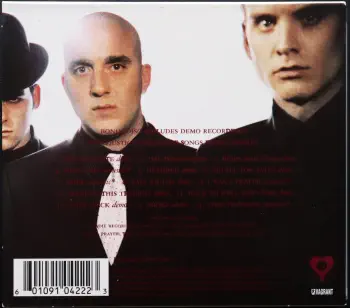 <u>PRESSING INFO</u><br><table class=inf_press><tbody><tr class=inf_info><td class=inf_title>Album:</td><td class=inf_info> Crimson Deluxe (USA Deluxe Edition) </td></tr>
    <td class=inf_title>Pressing:</td><td> CD </td></tr>
    <td class=inf_title>Release Date:</td><td> Dec. 6th 2005  </td></tr>
    <td class=inf_title>Label:</td><td> Vagrant Records  </td></tr>
    <td class=inf_title>Catalog Number:</td><td> VR422 </td></tr>
    <td class=inf_title>Barcode:</td><td> 6 01091 04222 3  </td></tr>
    <td class=inf_title>&nbsp;</td><td> <a href=https://www.discogs.com/release/1280496 target=_blank rel=noopener noreferrer>View This Release on Discogs</a> </tr></tbody></table>
    <br><br><u>TRACKLIST</u><br><table class='inf_tracks'><tbody><tr>
            <td class='inf_num'>1</td>
            <td class='inf_trk'>Time To Waste</td>
            <td class='inf_len'>4:11</td>
            <td><a href='#' class='lyric-link' data-album-code='crimson' data-song-title='Time To Waste'>Lyrics</a></td></tr><tr>
            <td class='inf_num'>2</td>
            <td class='inf_trk'>The Poison</td>
            <td class='inf_len'>2:04</td>
            <td><a href='#' class='lyric-link' data-album-code='crimson' data-song-title='The Poison'>Lyrics</a></td></tr><tr>
            <td class='inf_num'>3</td>
            <td class='inf_trk'>Burn</td>
            <td class='inf_len'>4:05</td>
            <td><a href='#' class='lyric-link' data-album-code='crimson' data-song-title='Burn'>Lyrics</a></td></tr><tr>
            <td class='inf_num'>4</td>
            <td class='inf_trk'>Mercy Me</td>
            <td class='inf_len'>2:49</td>
            <td><a href='#' class='lyric-link' data-album-code='crimson' data-song-title='Mercy Me'>Lyrics</a></td></tr><tr>
            <td class='inf_num'>5</td>
            <td class='inf_trk'>Dethbed</td>
            <td class='inf_len'>3:03</td>
            <td><a href='#' class='lyric-link' data-album-code='crimson' data-song-title='Dethbed'>Lyrics</a></td></tr><tr>
            <td class='inf_num'>6</td>
            <td class='inf_trk'>Settle For Satin</td>
            <td class='inf_len'>3:49</td>
            <td><a href='#' class='lyric-link' data-album-code='crimson' data-song-title='Settle For Satin'>Lyrics</a></td></tr><tr>
            <td class='inf_num'>7</td>
            <td class='inf_trk'>Sadie</td>
            <td class='inf_len'>4:39</td>
            <td><a href='#' class='lyric-link' data-album-code='crimson' data-song-title='Sadie'>Lyrics</a></td></tr><tr>
            <td class='inf_num'>8</td>
            <td class='inf_trk'>Fall Victim</td>
            <td class='inf_len'>3:18</td>
            <td><a href='#' class='lyric-link' data-album-code='crimson' data-song-title='Fall Victim'>Lyrics</a></td></tr><tr>
            <td class='inf_num'>9</td>
            <td class='inf_trk'>I Was A Prayer</td>
            <td class='inf_len'>2:36</td>
            <td><a href='#' class='lyric-link' data-album-code='crimson' data-song-title='I Was A Prayer'>Lyrics</a></td></tr><tr>
            <td class='inf_num'>10</td>
            <td class='inf_trk'>Prevent This Tragedy</td>
            <td class='inf_len'>3:06</td>
            <td><a href='#' class='lyric-link' data-album-code='crimson' data-song-title='Prevent This Tragedy'>Lyrics</a></td></tr><tr>
            <td class='inf_num'>11</td>
            <td class='inf_trk'>Back To Hell</td>
            <td class='inf_len'>2:54</td>
            <td><a href='#' class='lyric-link' data-album-code='crimson' data-song-title='Back To Hell'>Lyrics</a></td></tr><tr>
            <td class='inf_num'>12</td>
            <td class='inf_trk'>Your Neck</td>
            <td class='inf_len'>3:15</td>
            <td><a href='#' class='lyric-link' data-album-code='crimson' data-song-title='Your Neck'>Lyrics</a></td></tr><tr>
            <td class='inf_num'>13</td>
            <td class='inf_trk'>Smoke</td>
            <td class='inf_len'>2:59</td>
            <td><a href='#' class='lyric-link' data-album-code='crimson' data-song-title='Smoke'>Lyrics</a></td></tr><tr>
            <td class='inf_num'>CD2 1</td>
            <td class='inf_trk'>Time To Waste (Demo)</td>
            <td class='inf_len'>3:24</td>
            <td><a href='#' class='lyric-link' data-album-code='crimson' data-song-title='Time To Waste (Demo)'>Lyrics</a></td></tr><tr>
            <td class='inf_num'>CD2 10</td>
            <td class='inf_trk'>Prevent This Tragedy (Demo)</td>
            <td class='inf_len'>3:40</td>
            <td><a href='#' class='lyric-link' data-album-code='crimson' data-song-title='Prevent This Tragedy (Demo)'>Lyrics</a></td></tr><tr>
            <td class='inf_num'>CD2 11</td>
            <td class='inf_trk'>Back To Hell (Matt’s Home Demo)</td>
            <td class='inf_len'>2:56</td>
            <td><a href='#' class='lyric-link' data-album-code='crimson' data-song-title='Back To Hell (Matt’s Home Demo)'>Lyrics</a></td></tr><tr>
            <td class='inf_num'>CD2 12</td>
            <td class='inf_trk'>Your Neck (Demo)</td>
            <td class='inf_len'>3:14</td>
            <td><a href='#' class='lyric-link' data-album-code='crimson' data-song-title='Your Neck (Demo)'>Lyrics</a></td></tr><tr>
            <td class='inf_num'>CD2 13</td>
            <td class='inf_trk'>Smoke (Demo)</td>
            <td class='inf_len'>3:07</td>
            <td><a href='#' class='lyric-link' data-album-code='crimson' data-song-title='Smoke (Demo)'>Lyrics</a></td></tr><tr>
            <td class='inf_num'>CD2 14</td>
            <td class='inf_trk'>Time To Waste (Acoustic)</td>
            <td class='inf_len'>4:21</td>
            <td><a href='#' class='lyric-link' data-album-code='crimson' data-song-title='Time To Waste (Acoustic)'>Lyrics</a></td></tr><tr>
            <td class='inf_num'>CD2 2</td>
            <td class='inf_trk'>The Poison (Demo)</td>
            <td class='inf_len'>1:39</td>
            <td><a href='#' class='lyric-link' data-album-code='crimson' data-song-title='The Poison (Demo)'>Lyrics</a></td></tr><tr>
            <td class='inf_num'>CD2 3</td>
            <td class='inf_trk'>Burn (Matt’s Home Demo)</td>
            <td class='inf_len'>2:57</td>
            <td><a href='#' class='lyric-link' data-album-code='crimson' data-song-title='Burn (Matt’s Home Demo)'>Lyrics</a></td></tr><tr>
            <td class='inf_num'>CD2 4</td>
            <td class='inf_trk'>Mercy Me (Acoustic)</td>
            <td class='inf_len'>3:12</td>
            <td><a href='#' class='lyric-link' data-album-code='crimson' data-song-title='Mercy Me (Acoustic)'>Lyrics</a></td></tr><tr>
            <td class='inf_num'>CD2 5</td>
            <td class='inf_trk'>Dethbed (Demo)</td>
            <td class='inf_len'>2:56</td>
            <td><a href='#' class='lyric-link' data-album-code='crimson' data-song-title='Dethbed (Demo)'>Lyrics</a></td></tr><tr>
            <td class='inf_num'>CD2 6</td>
            <td class='inf_trk'>Settle For Satin (Demo)</td>
            <td class='inf_len'>3:31</td>
            <td><a href='#' class='lyric-link' data-album-code='crimson' data-song-title='Settle For Satin (Demo)'>Lyrics</a></td></tr><tr>
            <td class='inf_num'>CD2 7</td>
            <td class='inf_trk'>Sadie (Acoustic)</td>
            <td class='inf_len'>3:19</td>
            <td><a href='#' class='lyric-link' data-album-code='crimson' data-song-title='Sadie (Acoustic)'>Lyrics</a></td></tr><tr>
            <td class='inf_num'>CD2 8</td>
            <td class='inf_trk'>Fall Victim (Demo)</td>
            <td class='inf_len'>3:04</td>
            <td><a href='#' class='lyric-link' data-album-code='crimson' data-song-title='Fall Victim (Demo)'>Lyrics</a></td></tr><tr>
            <td class='inf_num'>CD2 9</td>
            <td class='inf_trk'>I Was A Prayer (Acoustic)</td>
            <td class='inf_len'>2:54</td>
            <td><a href='#' class='lyric-link' data-album-code='crimson' data-song-title='I Was A Prayer (Acoustic)'>Lyrics</a></td></tr></tbody></table><br><br>
    <u>NOTES</u><br> 
 - Back