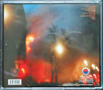 <u>PRESSING INFO</u><br><table class=inf_press><tbody><tr class=inf_info><td class=inf_title>Album:</td><td class=inf_info> Maybe I'll Catch Fire (USA Blue Tray Edition) </td></tr>
    <td class=inf_title>Pressing:</td><td> CD </td></tr>
    <td class=inf_title>Release Date:</td><td> Mar. 14th 2000  </td></tr>
    <td class=inf_title>Label:</td><td> Asian Man Records  </td></tr>
    <td class=inf_title>Catalog Number:</td><td> AM-055 </td></tr>
    <td class=inf_title>Barcode:</td><td> 6 12851-00552 5  </td></tr>
    <td class=inf_title>&nbsp;</td><td> <a href=https://www.discogs.com/release/15269030 target=_blank rel=noopener noreferrer>View This Release on Discogs</a> </tr></tbody></table>
    <br><br><u>TRACKLIST</u><br><table class='inf_tracks'><tbody><tr>
            <td class='inf_num'>1</td>
            <td class='inf_trk'>Keep ’Em Coming</td>
            <td class='inf_len'>4:10</td>
            <td><a href='#' class='lyric-link' data-album-code='micf' data-song-title='Keep ’Em Coming'>Lyrics</a></td></tr><tr>
            <td class='inf_num'>2</td>
            <td class='inf_trk'>Madam Me</td>
            <td class='inf_len'>2:59</td>
            <td><a href='#' class='lyric-link' data-album-code='micf' data-song-title='Madam Me'>Lyrics</a></td></tr><tr>
            <td class='inf_num'>3</td>
            <td class='inf_trk'>You’ve Got So Far To Go</td>
            <td class='inf_len'>3:14</td>
            <td><a href='#' class='lyric-link' data-album-code='micf' data-song-title='You’ve Got So Far To Go'>Lyrics</a></td></tr><tr>
            <td class='inf_num'>4</td>
            <td class='inf_trk'>Fuck You Aurora</td>
            <td class='inf_len'>4:49</td>
            <td><a href='#' class='lyric-link' data-album-code='micf' data-song-title='Fuck You Aurora'>Lyrics</a></td></tr><tr>
            <td class='inf_num'>5</td>
            <td class='inf_trk'>Sleepyhead</td>
            <td class='inf_len'>3:56</td>
            <td><a href='#' class='lyric-link' data-album-code='micf' data-song-title='Sleepyhead'>Lyrics</a></td></tr><tr>
            <td class='inf_num'>6</td>
            <td class='inf_trk'>Maybe I’ll Catch Fire</td>
            <td class='inf_len'>3:07</td>
            <td><a href='#' class='lyric-link' data-album-code='micf' data-song-title='Maybe I’ll Catch Fire'>Lyrics</a></td></tr><tr>
            <td class='inf_num'>7</td>
            <td class='inf_trk'>Tuck Me In</td>
            <td class='inf_len'>2:39</td>
            <td><a href='#' class='lyric-link' data-album-code='micf' data-song-title='Tuck Me In'>Lyrics</a></td></tr><tr>
            <td class='inf_num'>8</td>
            <td class='inf_trk'>She Took Him To The Lake</td>
            <td class='inf_len'>2:40</td>
            <td><a href='#' class='lyric-link' data-album-code='micf' data-song-title='She Took Him To The Lake'>Lyrics</a></td></tr><tr>
            <td class='inf_num'>9</td>
            <td class='inf_trk'>5-3-10-4</td>
            <td class='inf_len'>2:56</td>
            <td><a href='#' class='lyric-link' data-album-code='micf' data-song-title='5-3-10-4'>Lyrics</a></td></tr><tr>
            <td class='inf_num'>10</td>
            <td class='inf_trk'>Radio</td>
            <td class='inf_len'>4:41</td>
            <td><a href='#' class='lyric-link' data-album-code='micf' data-song-title='Radio'>Lyrics</a></td></tr></tbody></table><br><br>
    <u>NOTES</u><br> 
 - Back