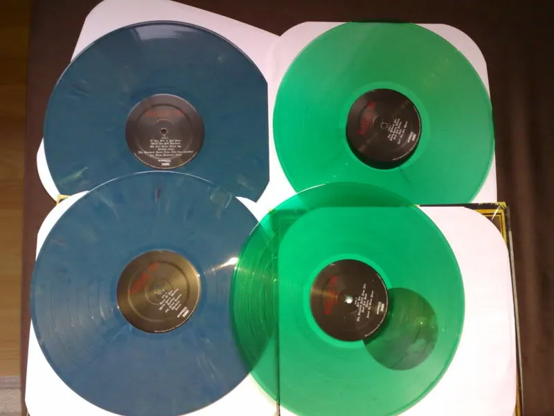 Blue and Green Remains